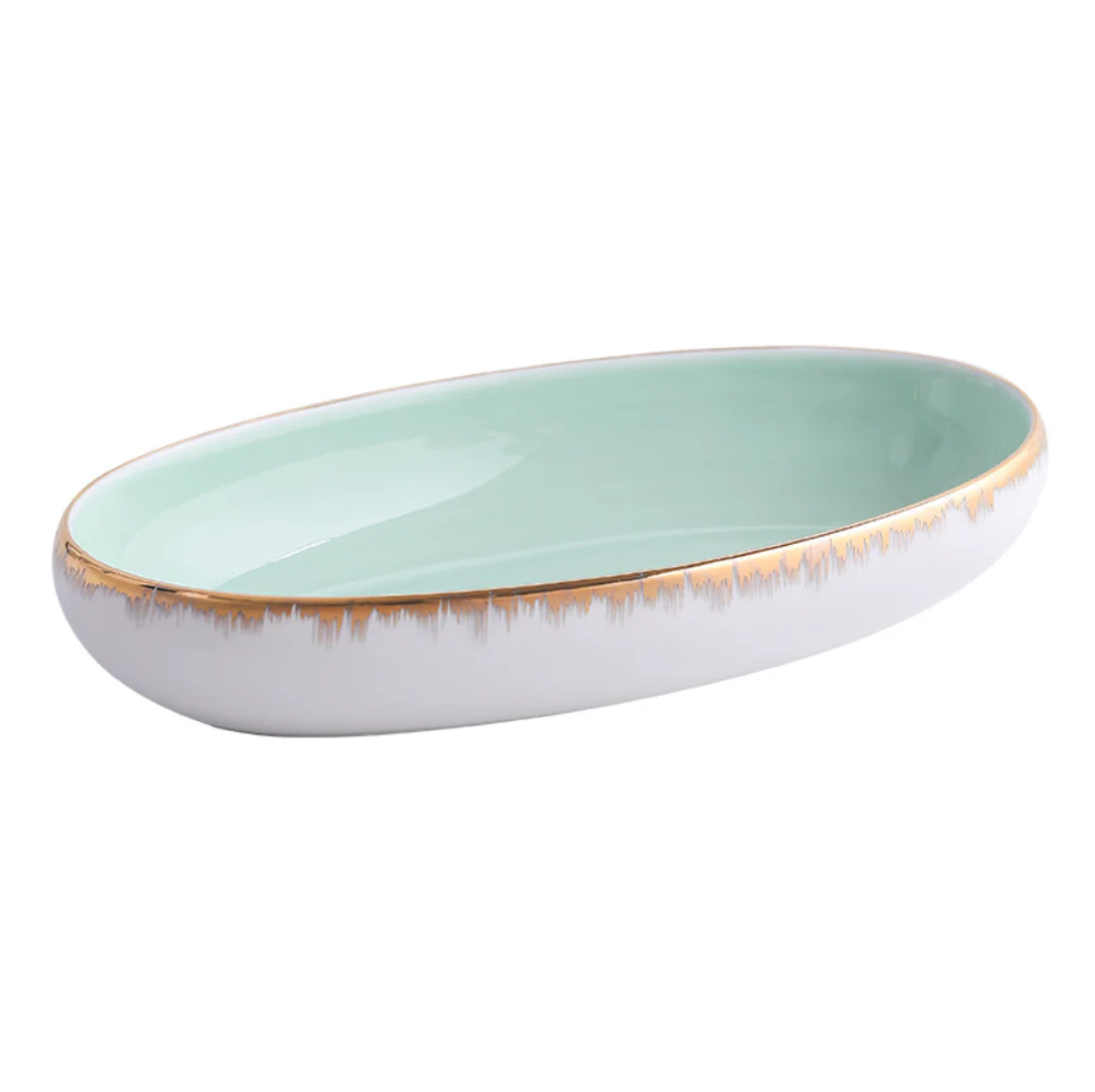 Oval Bowl Mint 600 ml - Image 5