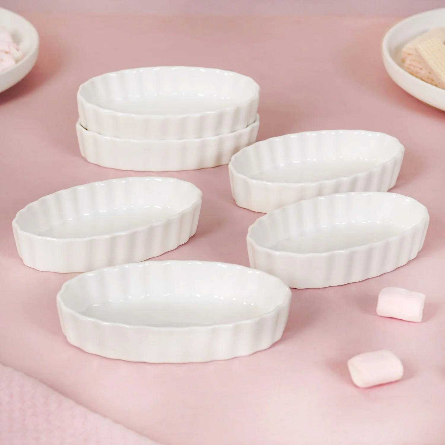Oval Dish Set of 6 - Image 5