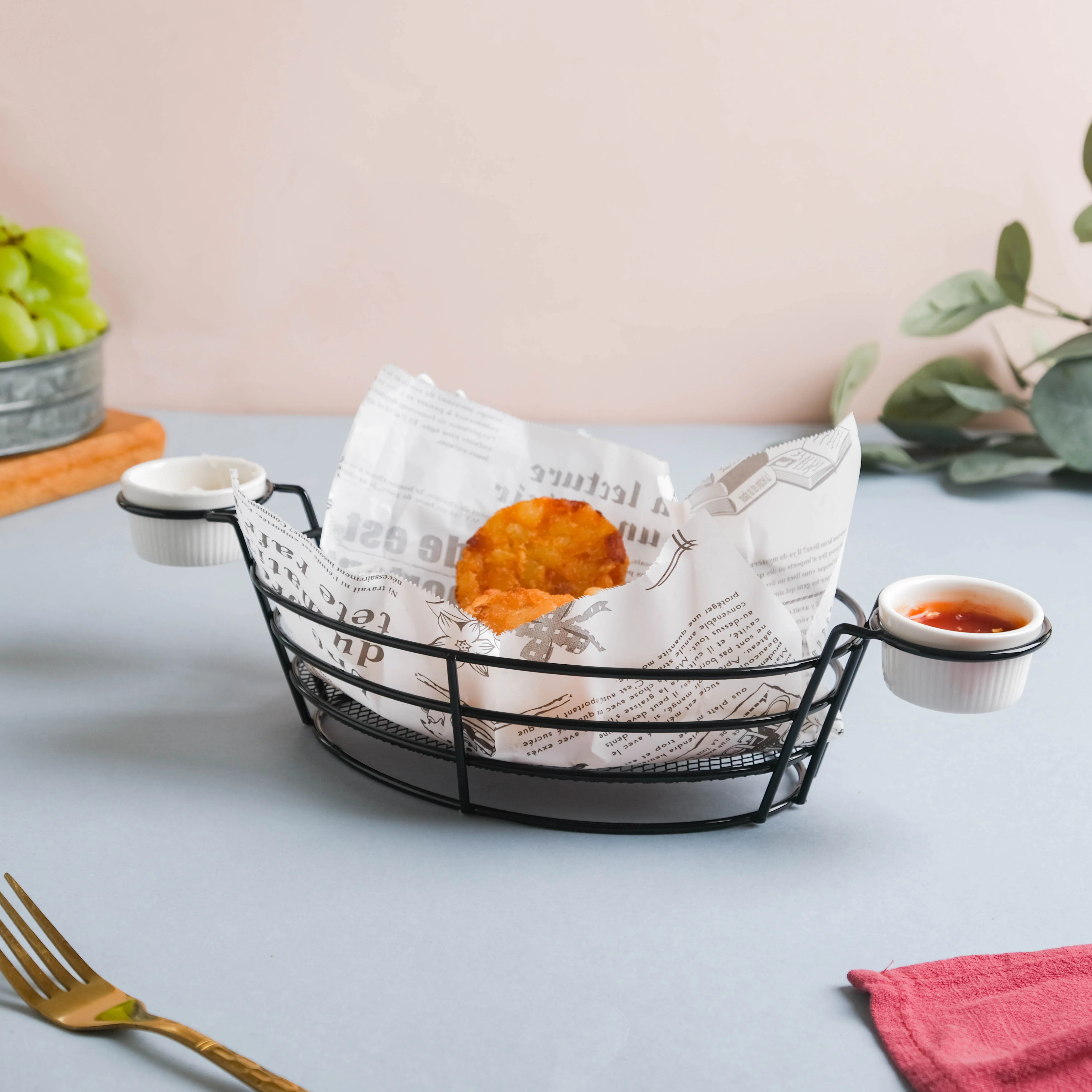 Oval Snack Basket