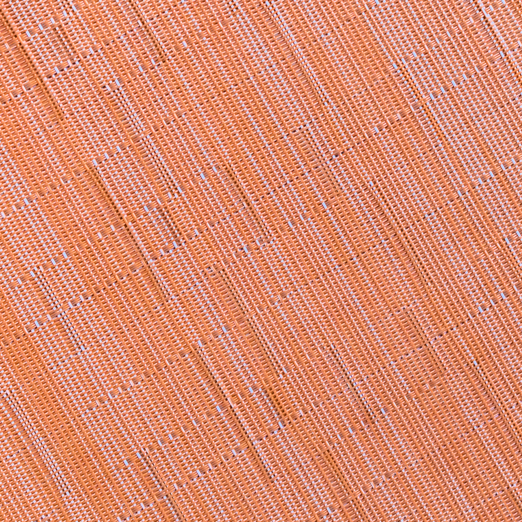 Oval Table Mat Orange Set of 2 - Image 7