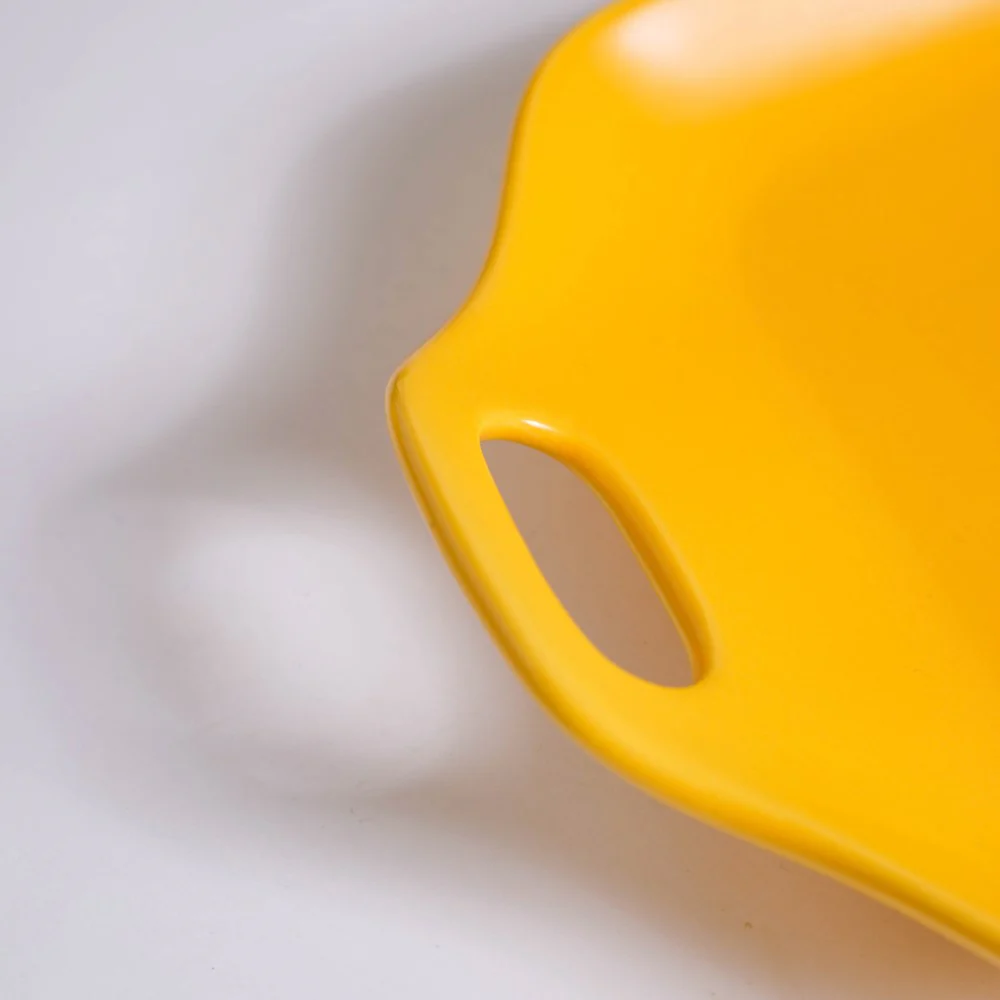 Oven Baking Tray Yellow 11.5 Inch - Image 5