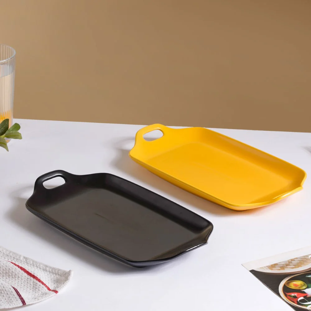 Oven Baking Tray Yellow 11.5 Inch - Image 8