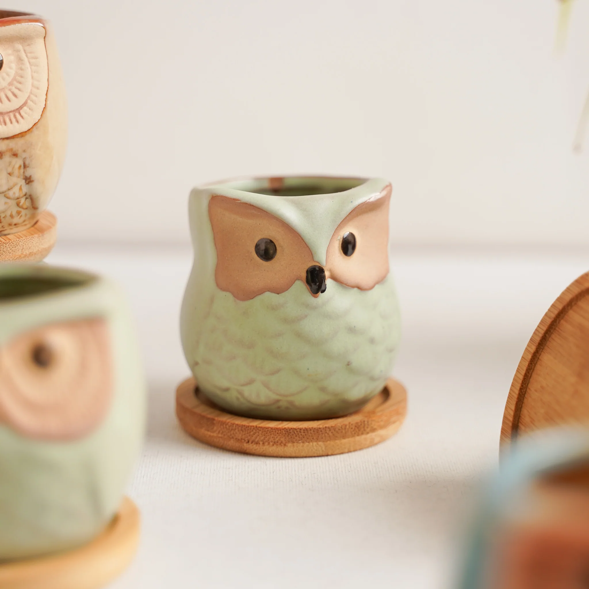 Owl Planters Set of 6 - Image 18