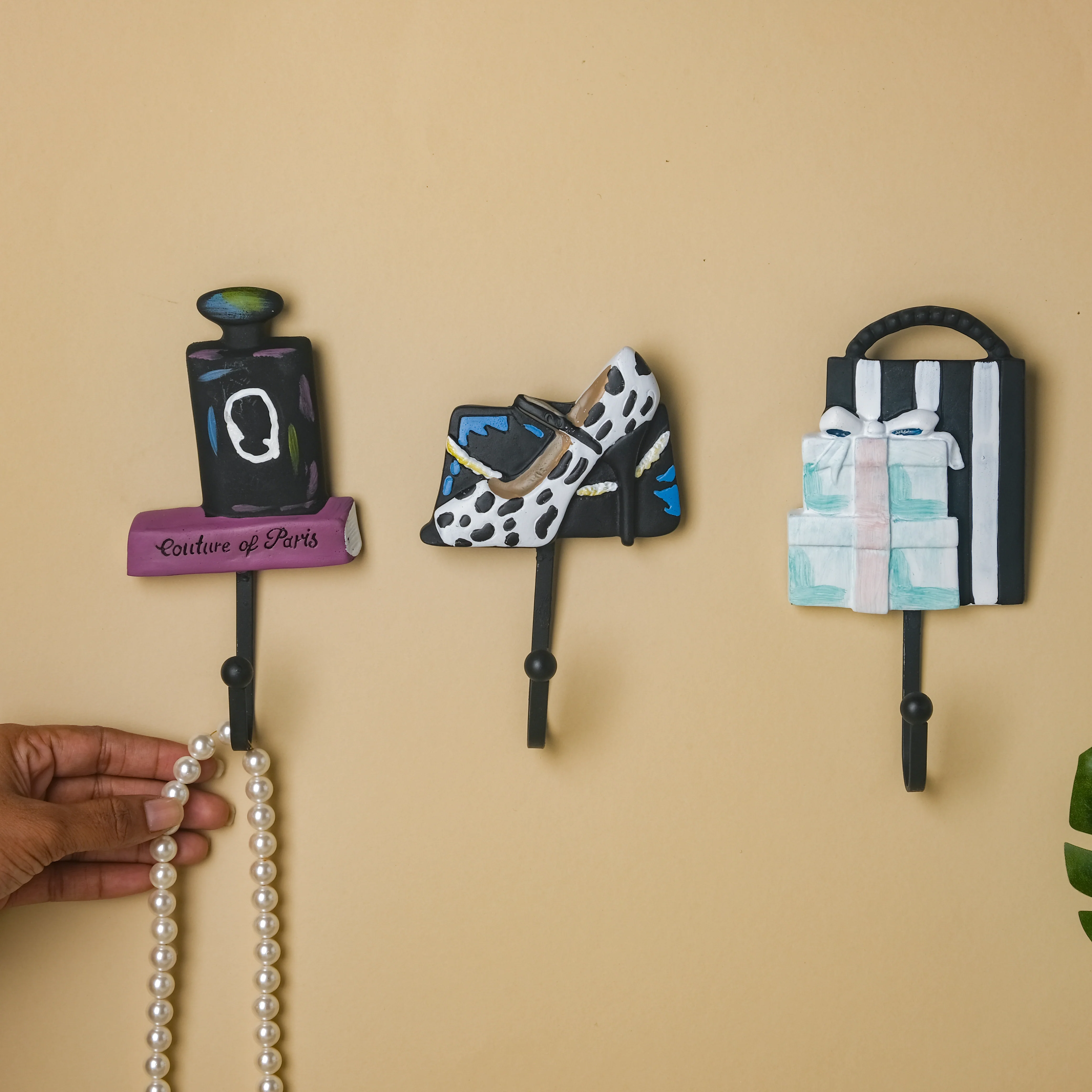 Paris Hanging Hook Set of 3 - Image 4