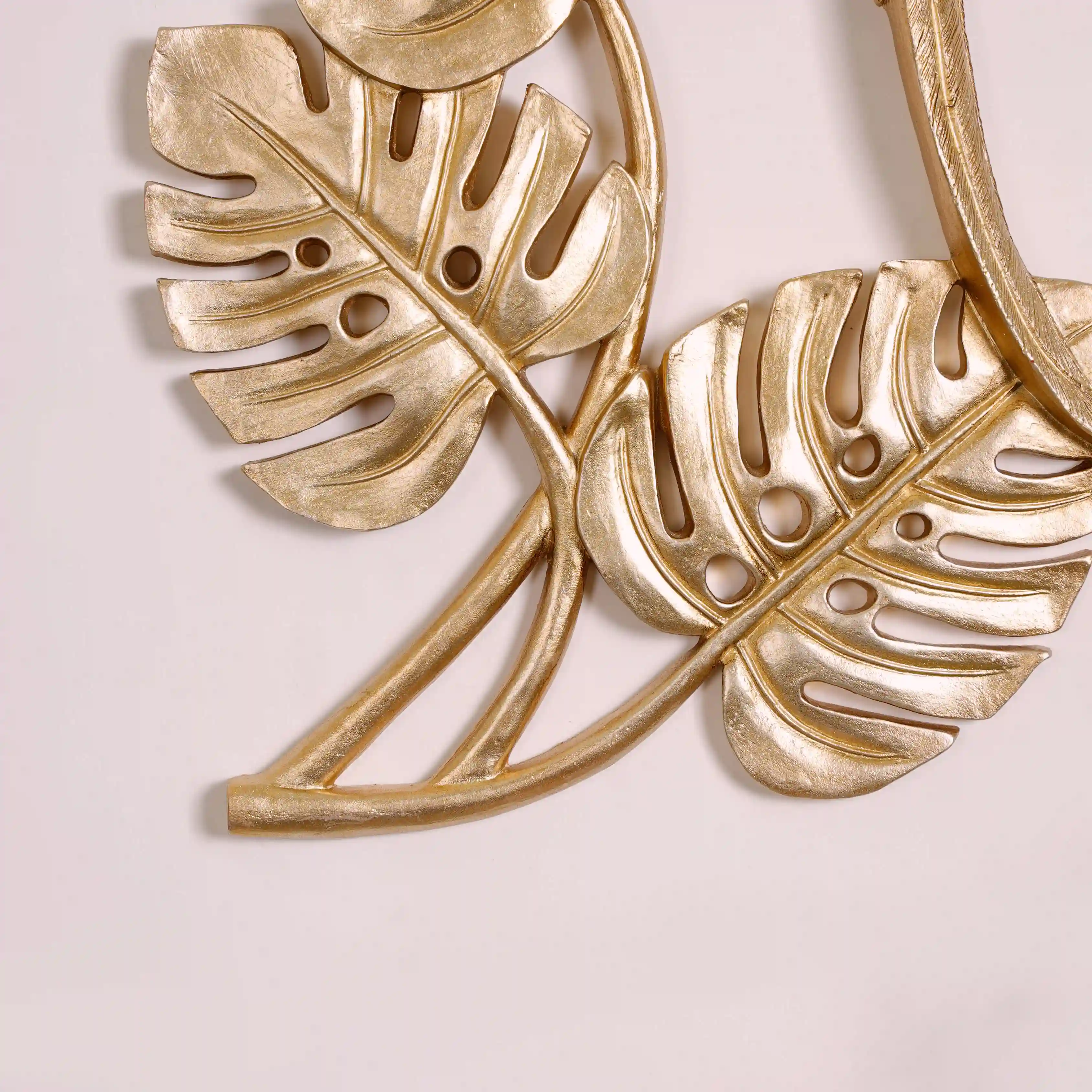 Parrot Monstera Wall Decor Gold - Image 6