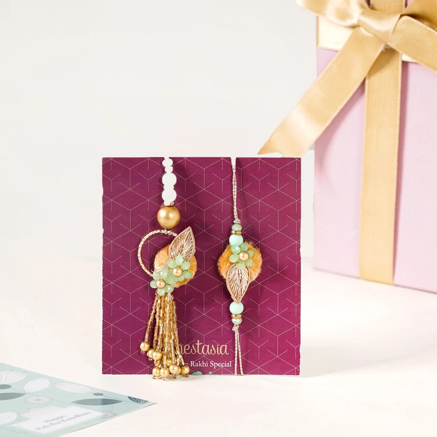 Party Planner Rakhi Gift Hamper For Bhaiya Bhabhi - Image 3