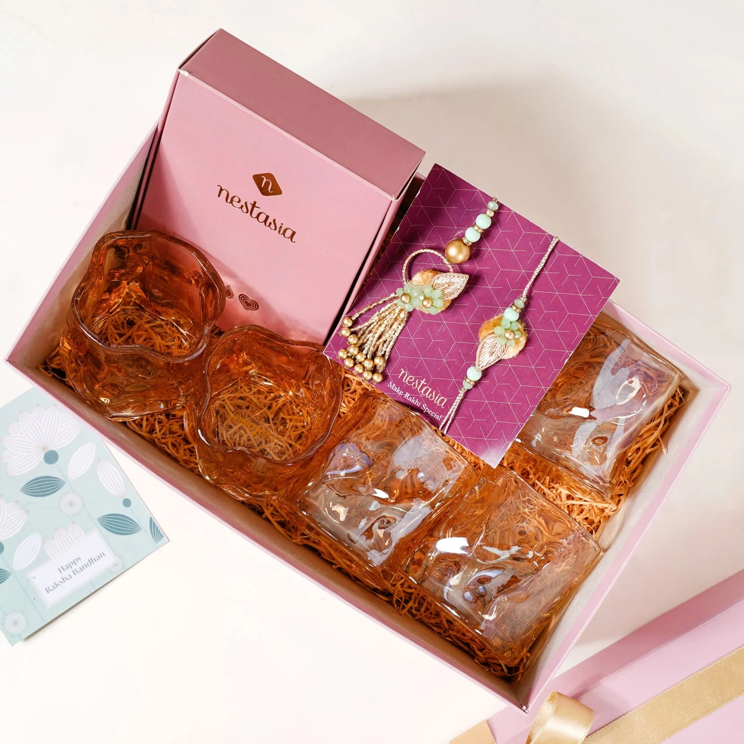 Party Planner Rakhi Gift Hamper For Bhaiya Bhabhi - Image 4