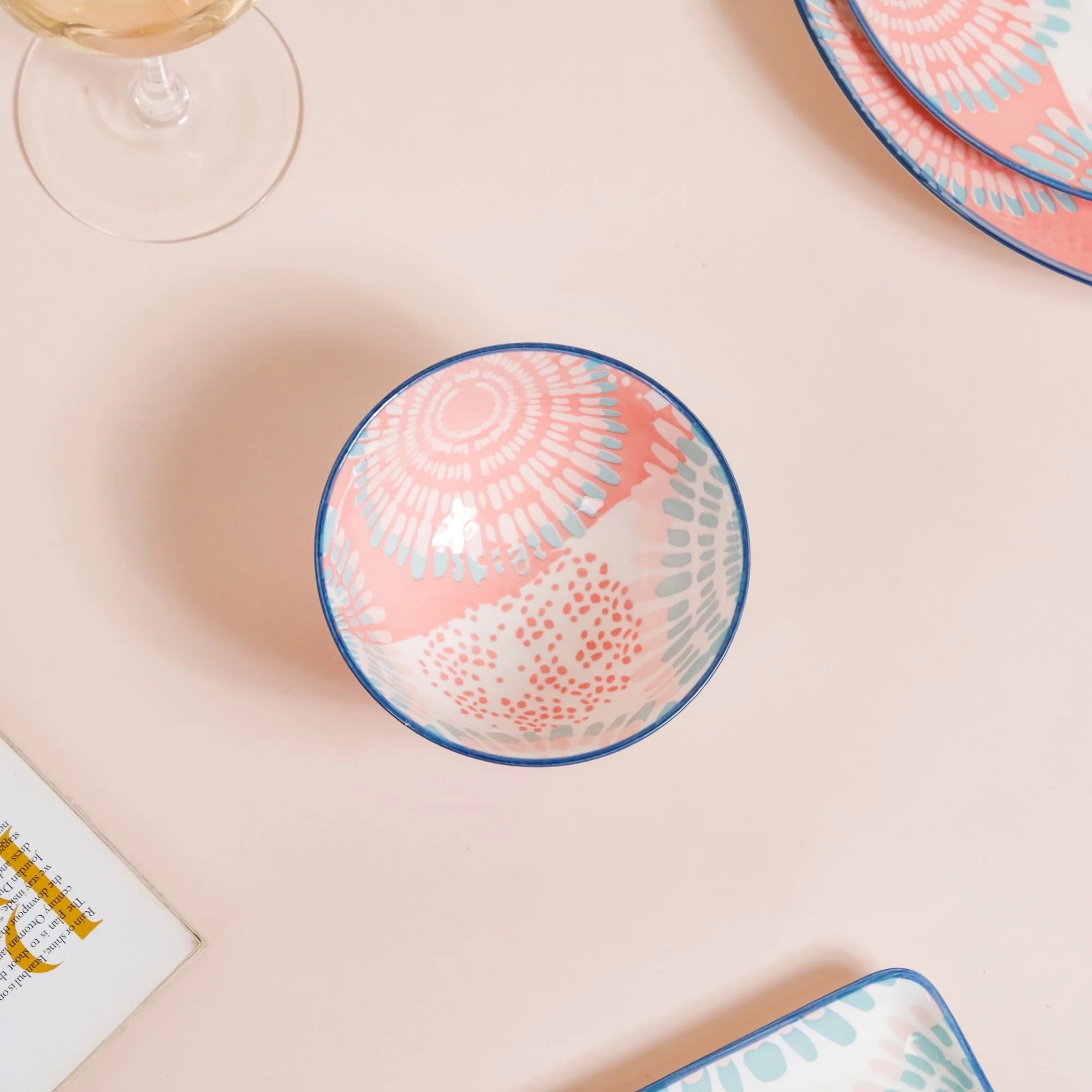 Pastel 22 Piece Dinner Set For 6 - Image 18