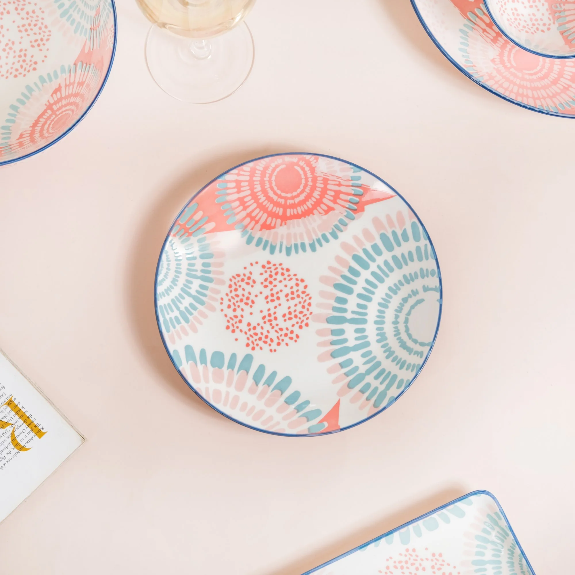 Pastel 22 Piece Dinner Set For 6 - Image 6