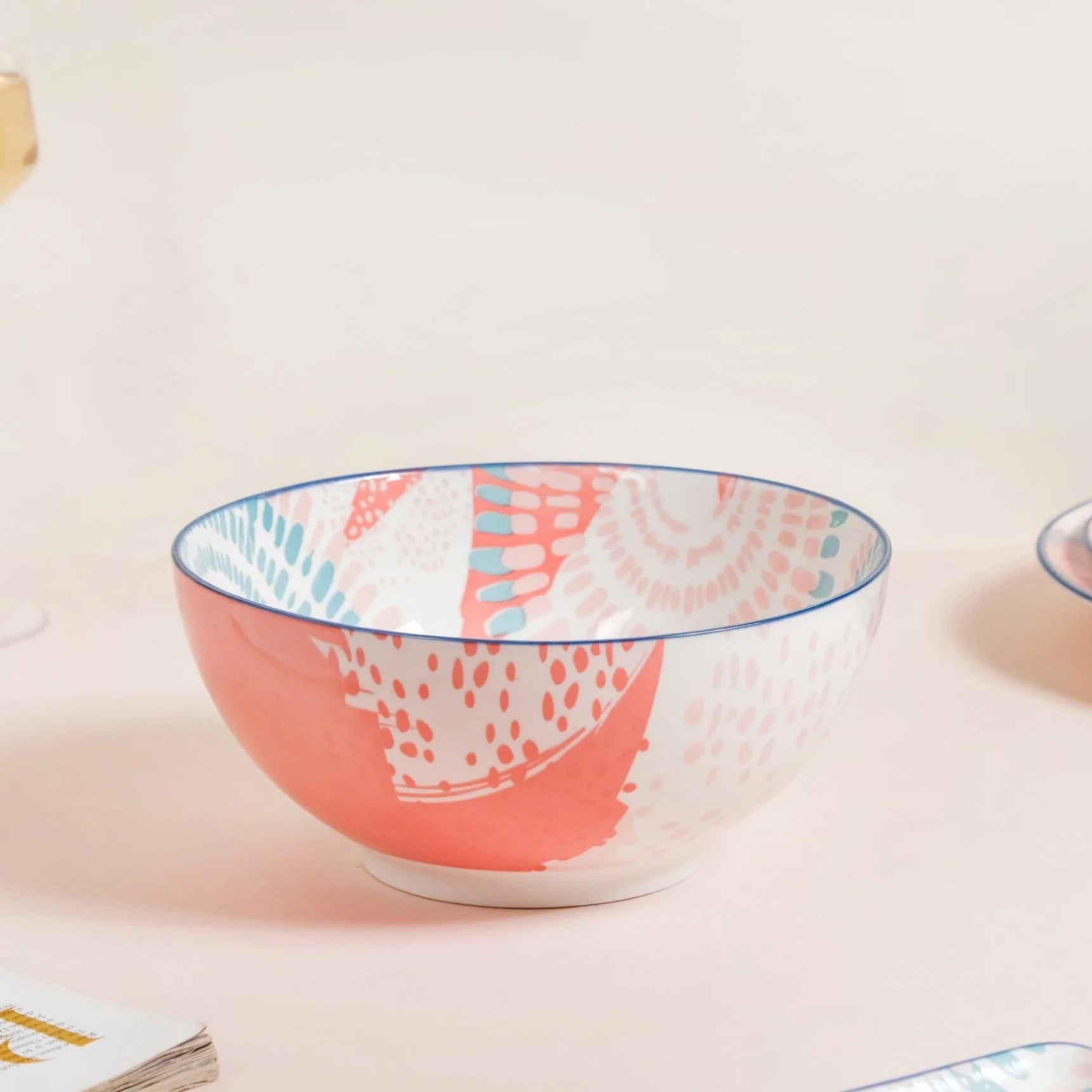 Pastel 22 Piece Dinner Set For 6 - Image 7