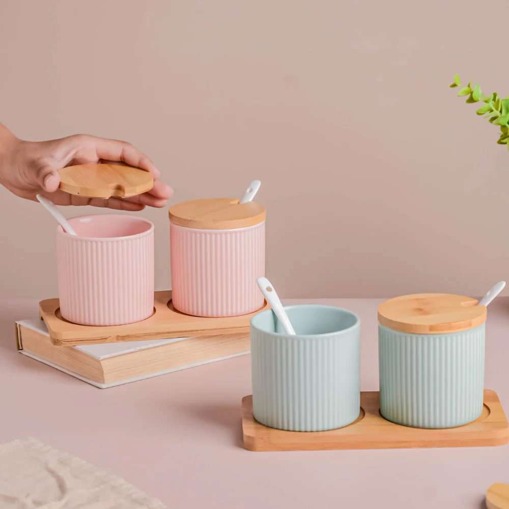 Pastel Spice Jar Set of 2 - Image 12