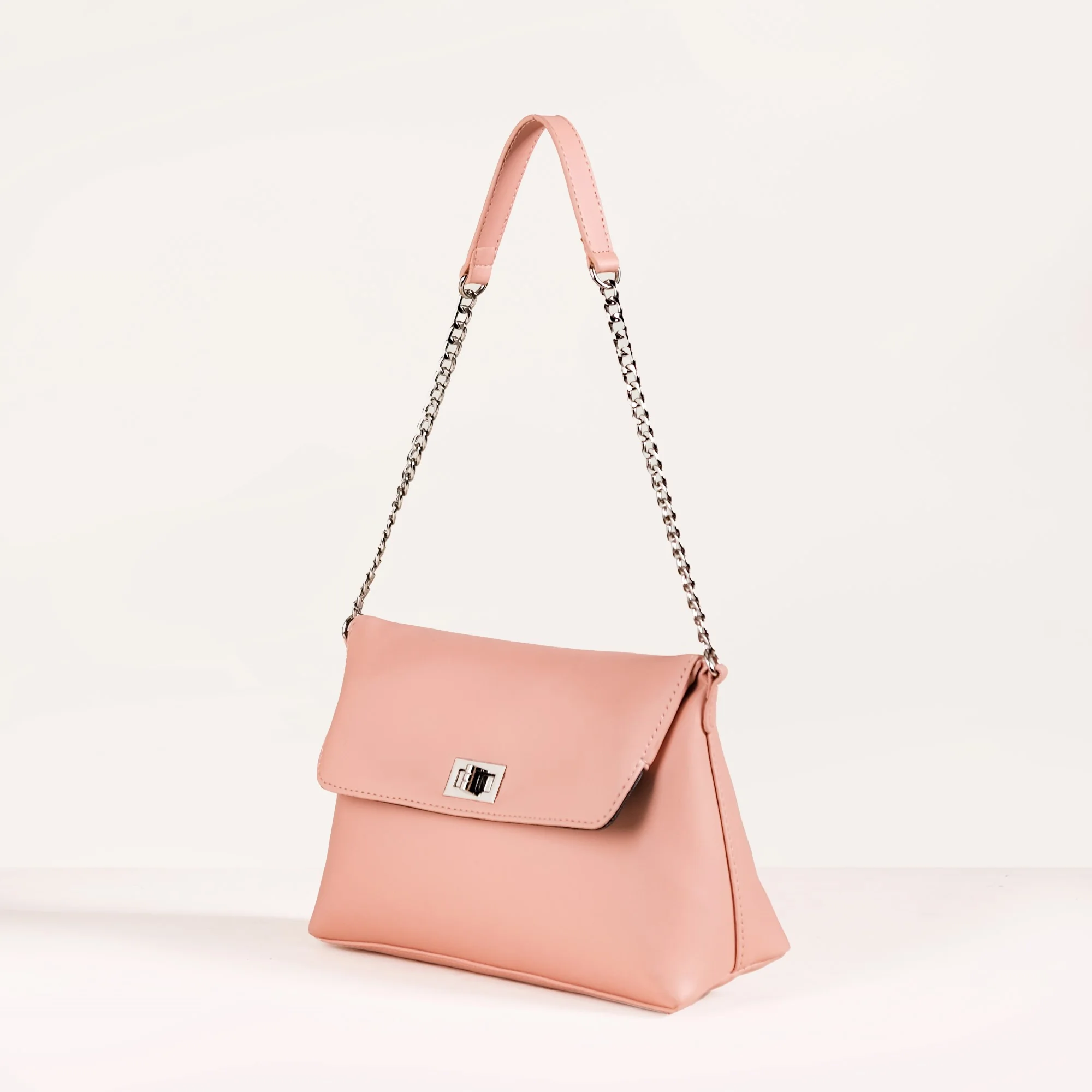 Peach Fuzz Folding Handbag - Image 10