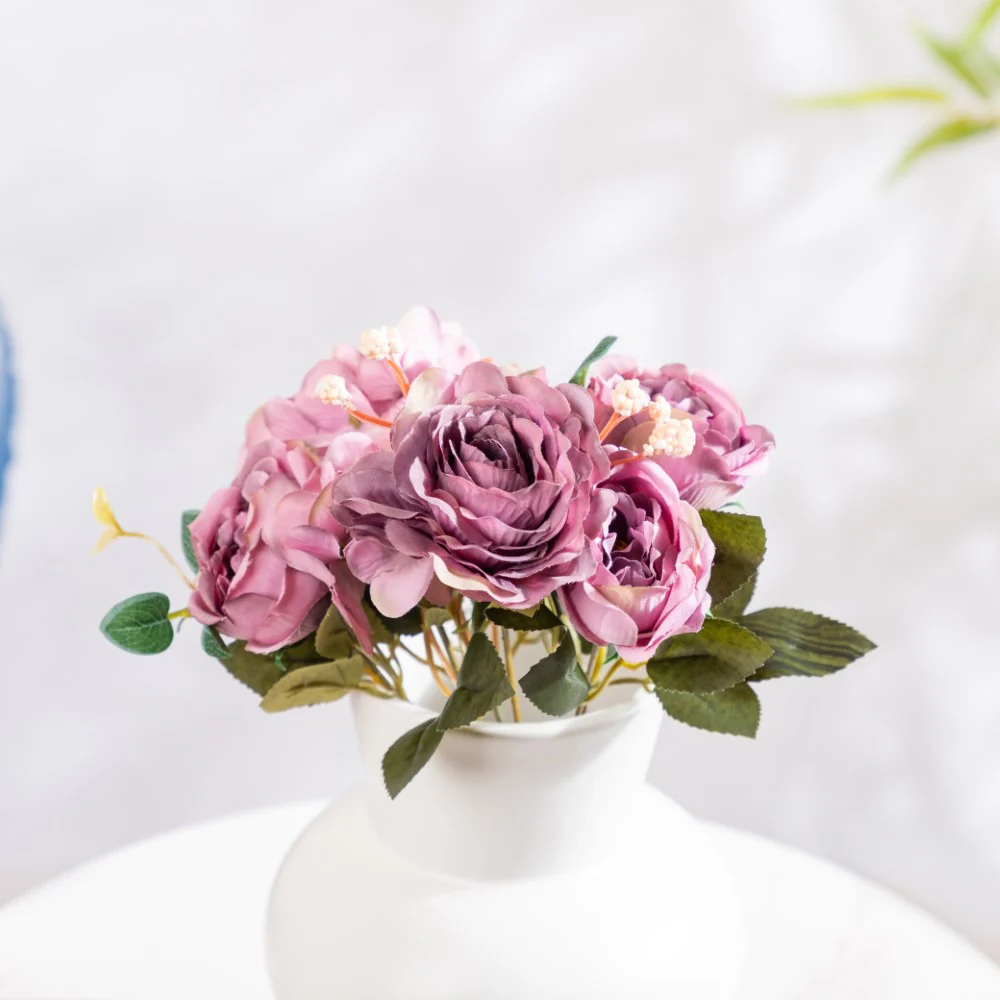 Rose Bouquet Purple - Image 3