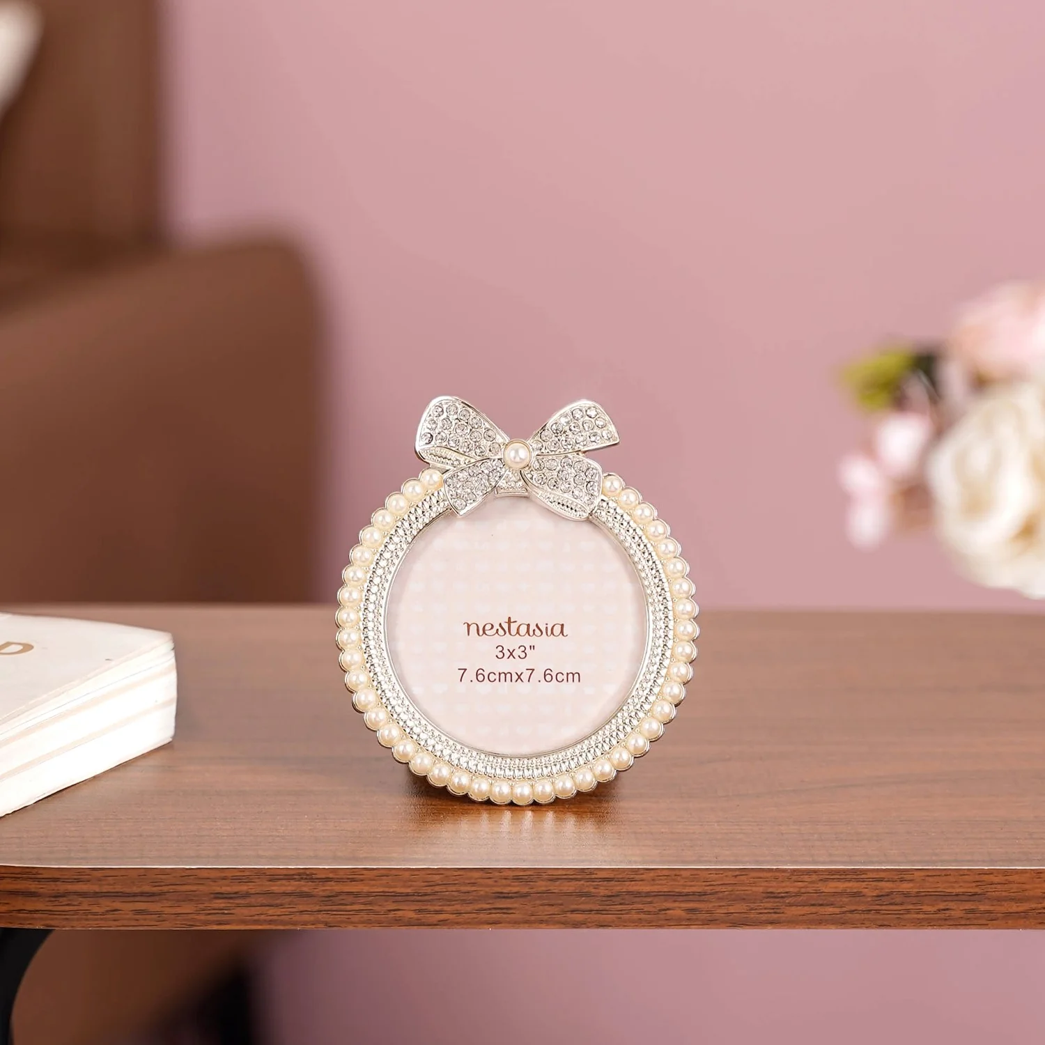 Pearl Photo Frame Small 8x8cm