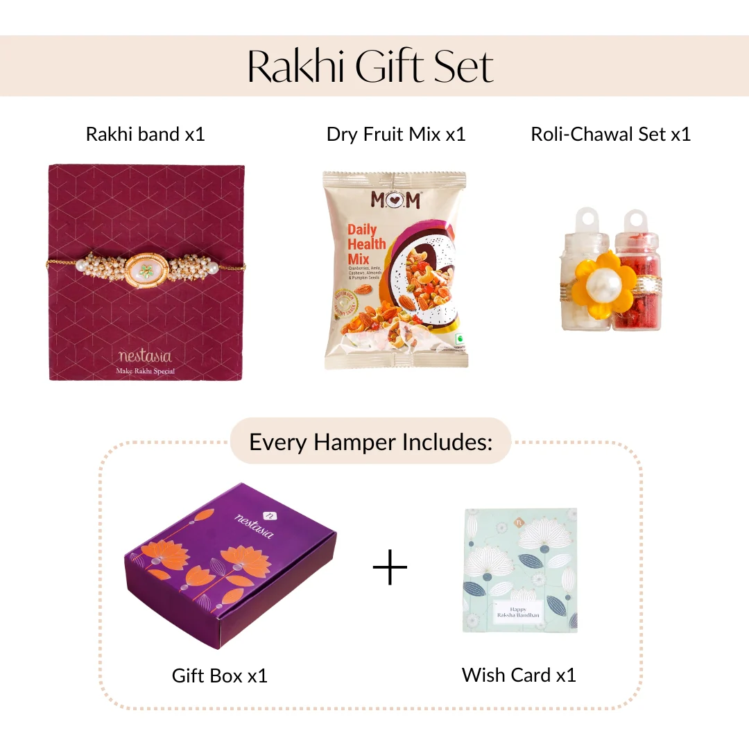 Pearlcore Rakhi Gift Set - Image 4