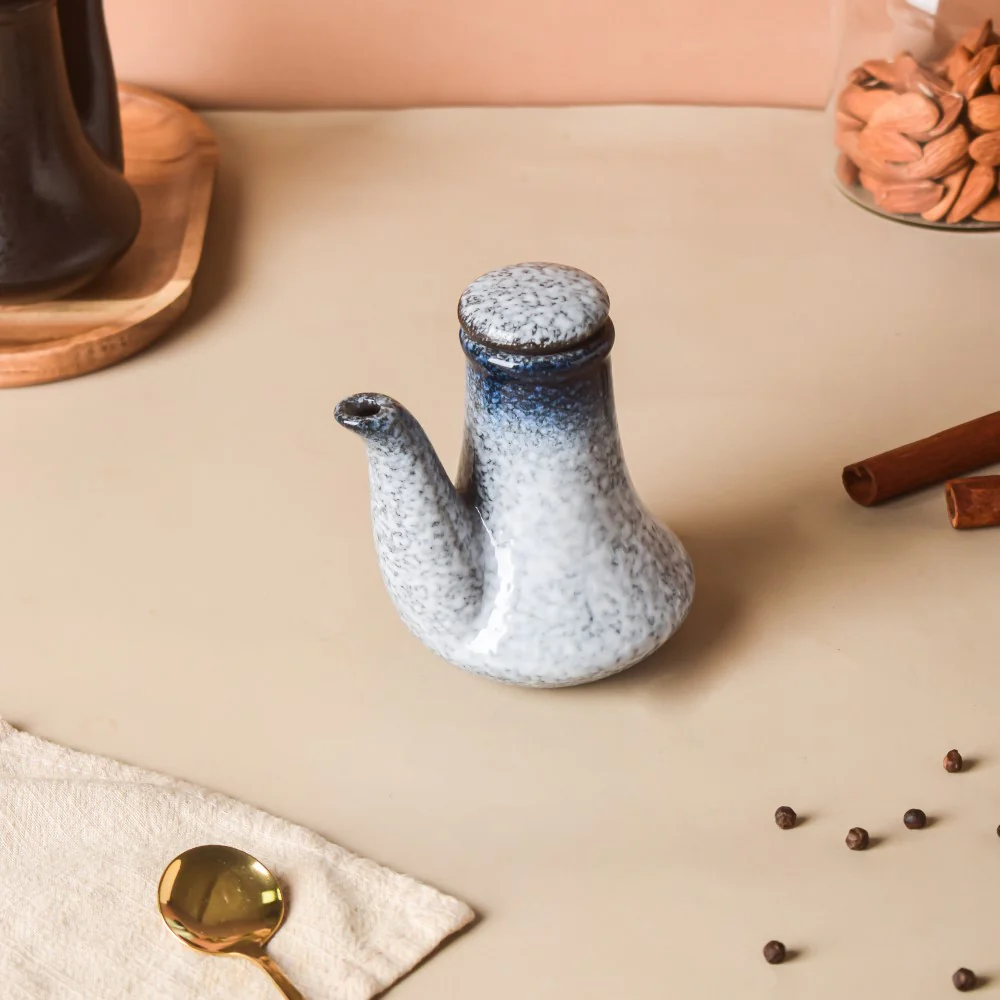 Pebble Glazed Vinegar Pot 150ml - Image 4