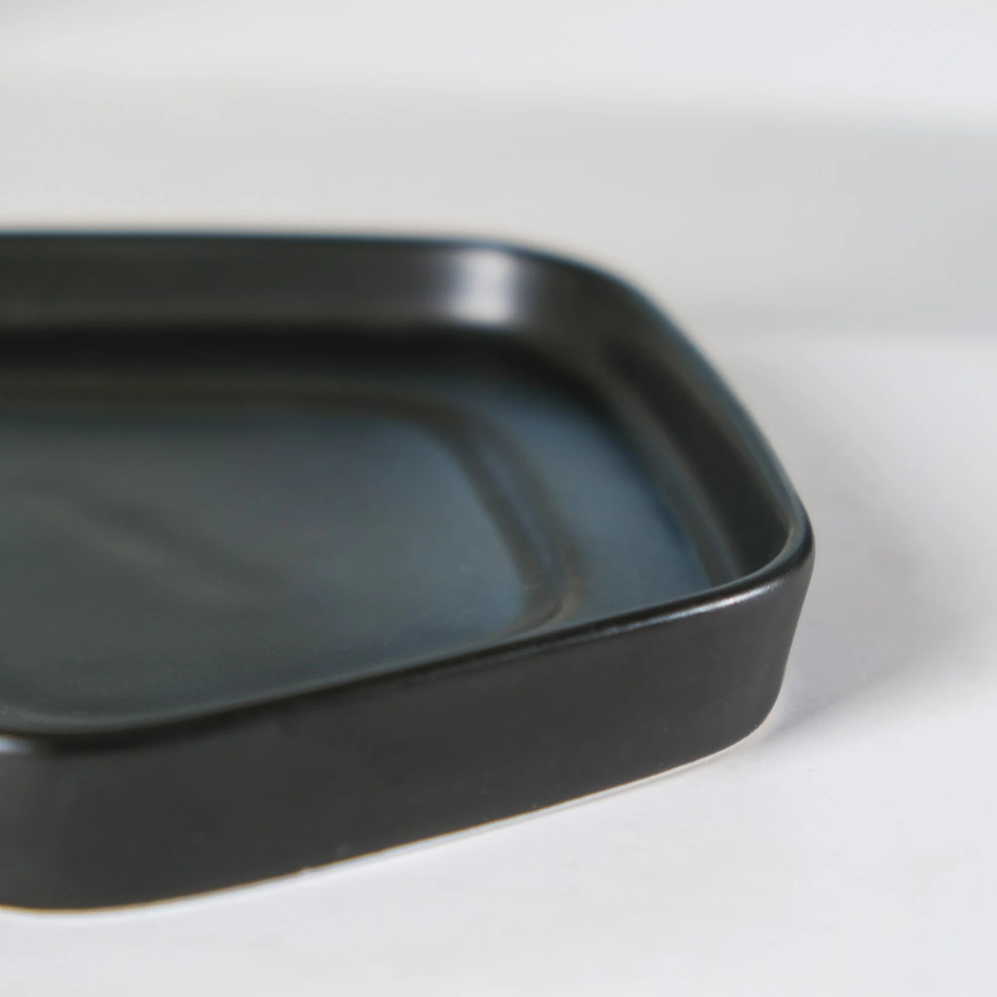 Pentagon Mug with Saucer Black - Image 9