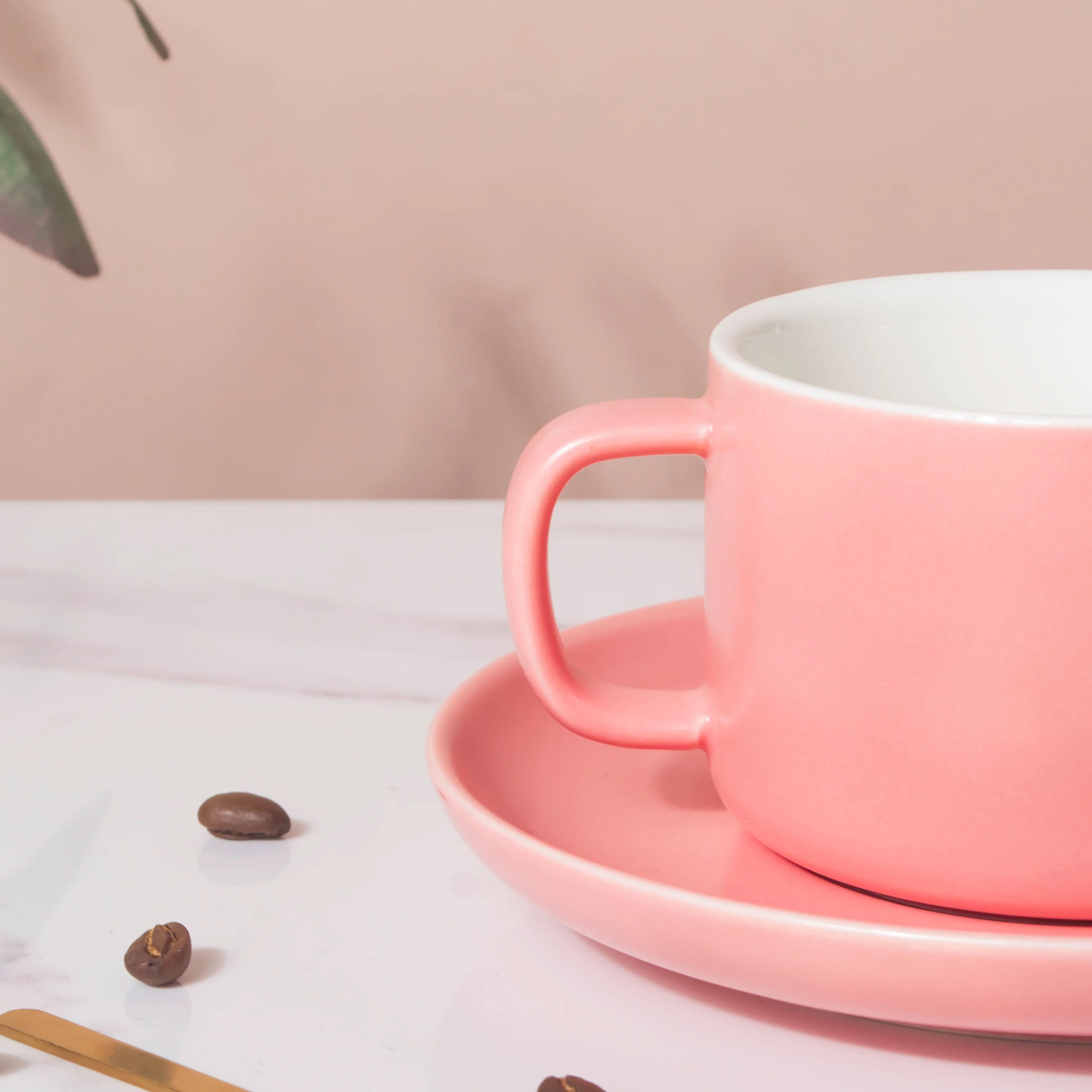 Peony Pink Teacup And Saucer - Image 6