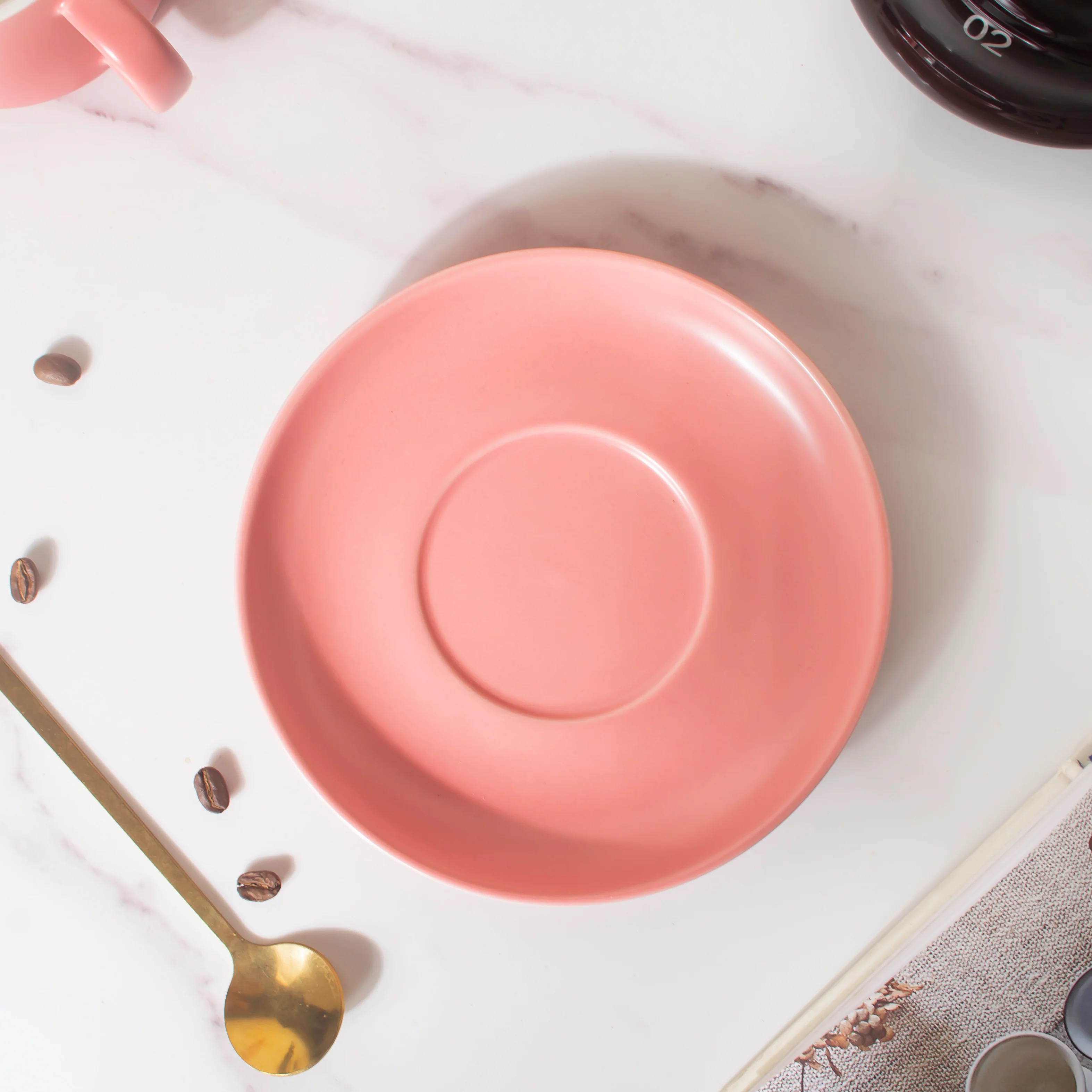 Peony Pink Teacup And Saucer - Image 7