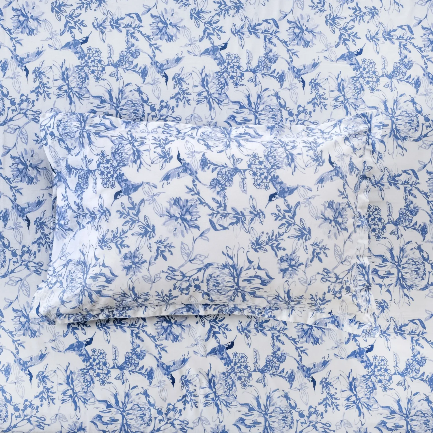 Petal Story Pure Cotton King Size Bedding Set 275x275cm - Image 11