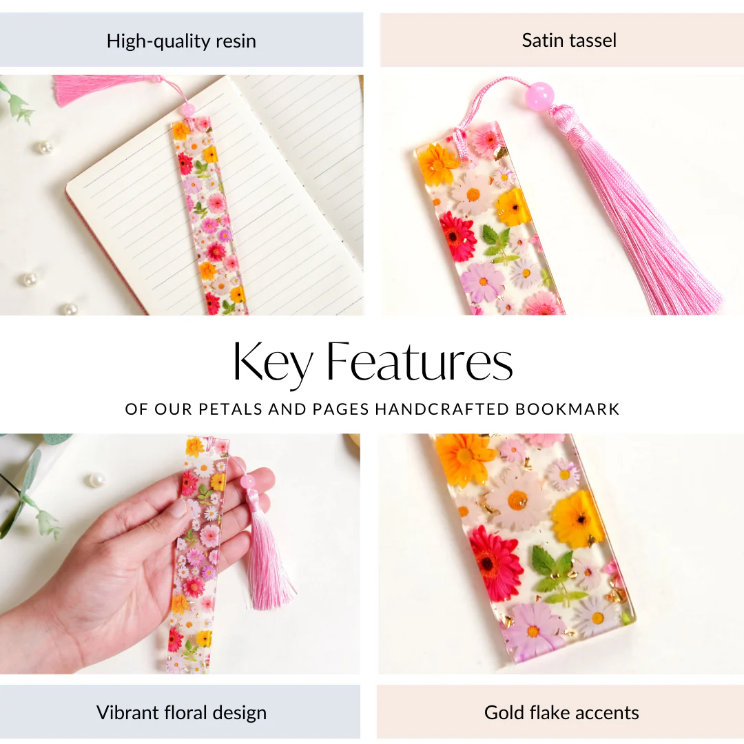 Petals And Pages Bookmark - Image 5