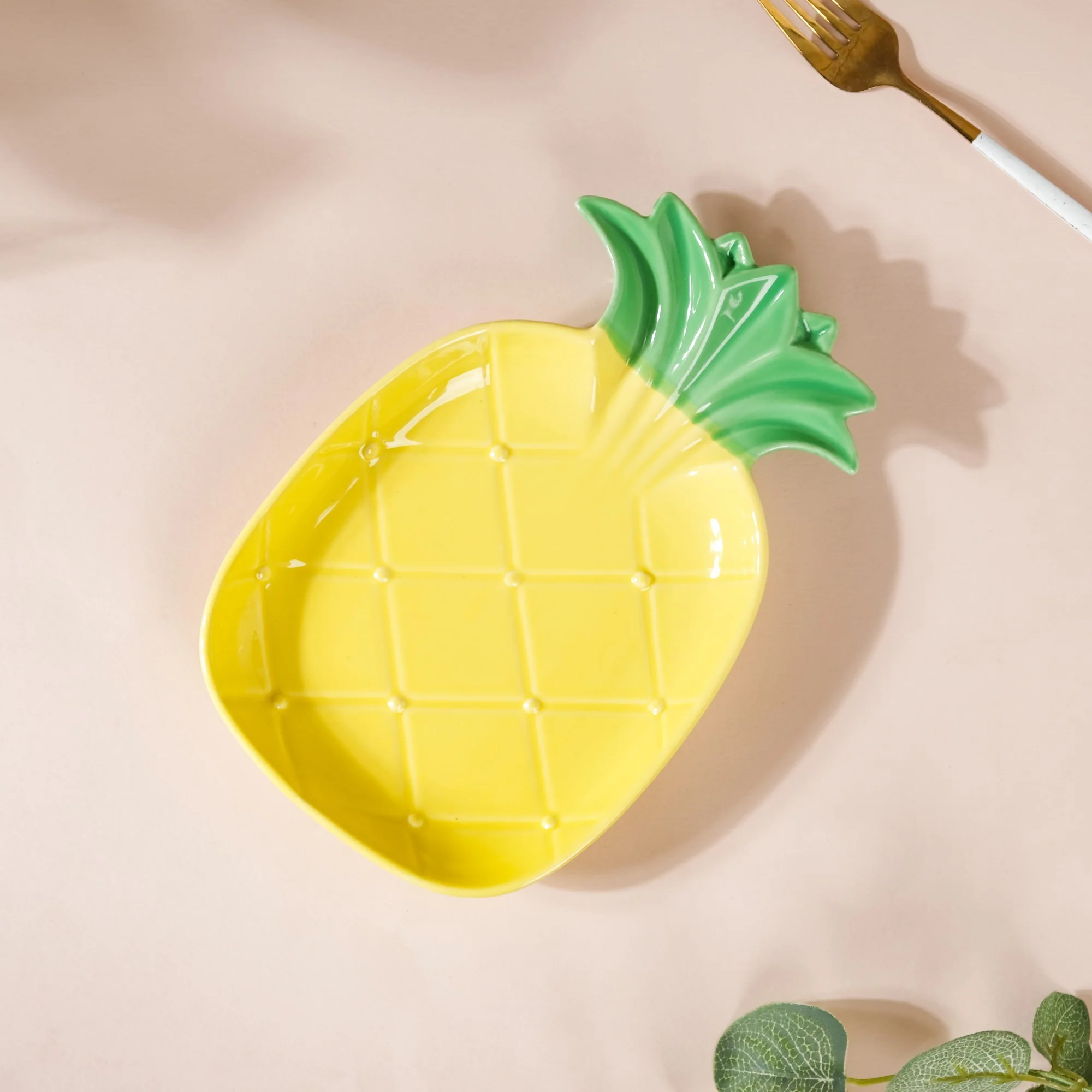 Pineapple Ceramic Plate - Image 7
