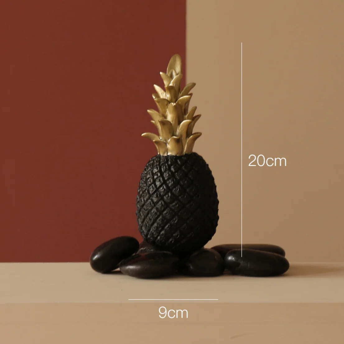 Pineapple Decor Black Medium - Image 8