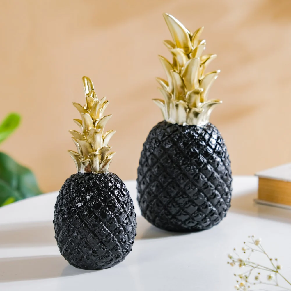 Pineapple Decor Black Small - Image 6