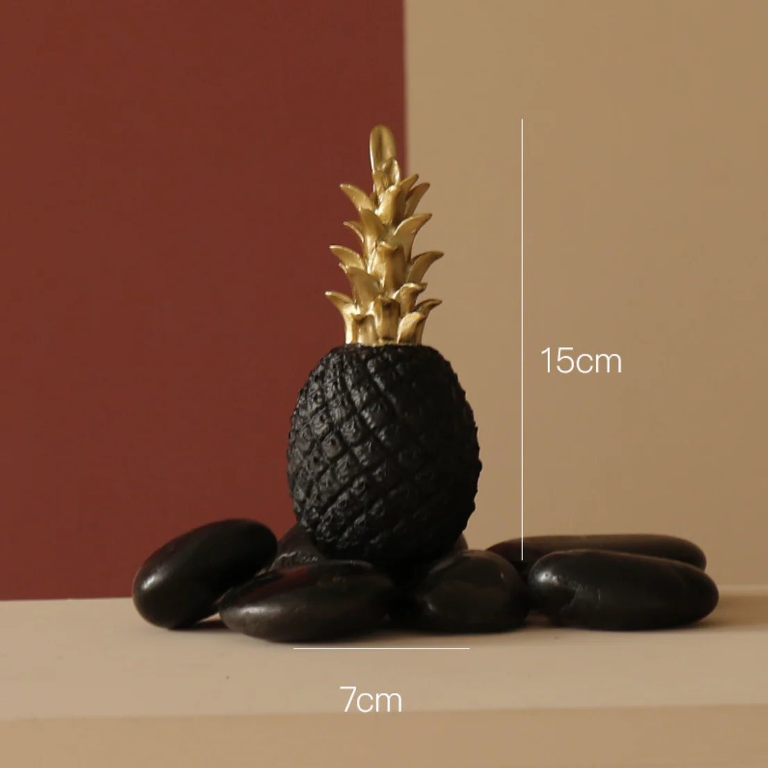 Pineapple Decor Black Small - Image 9