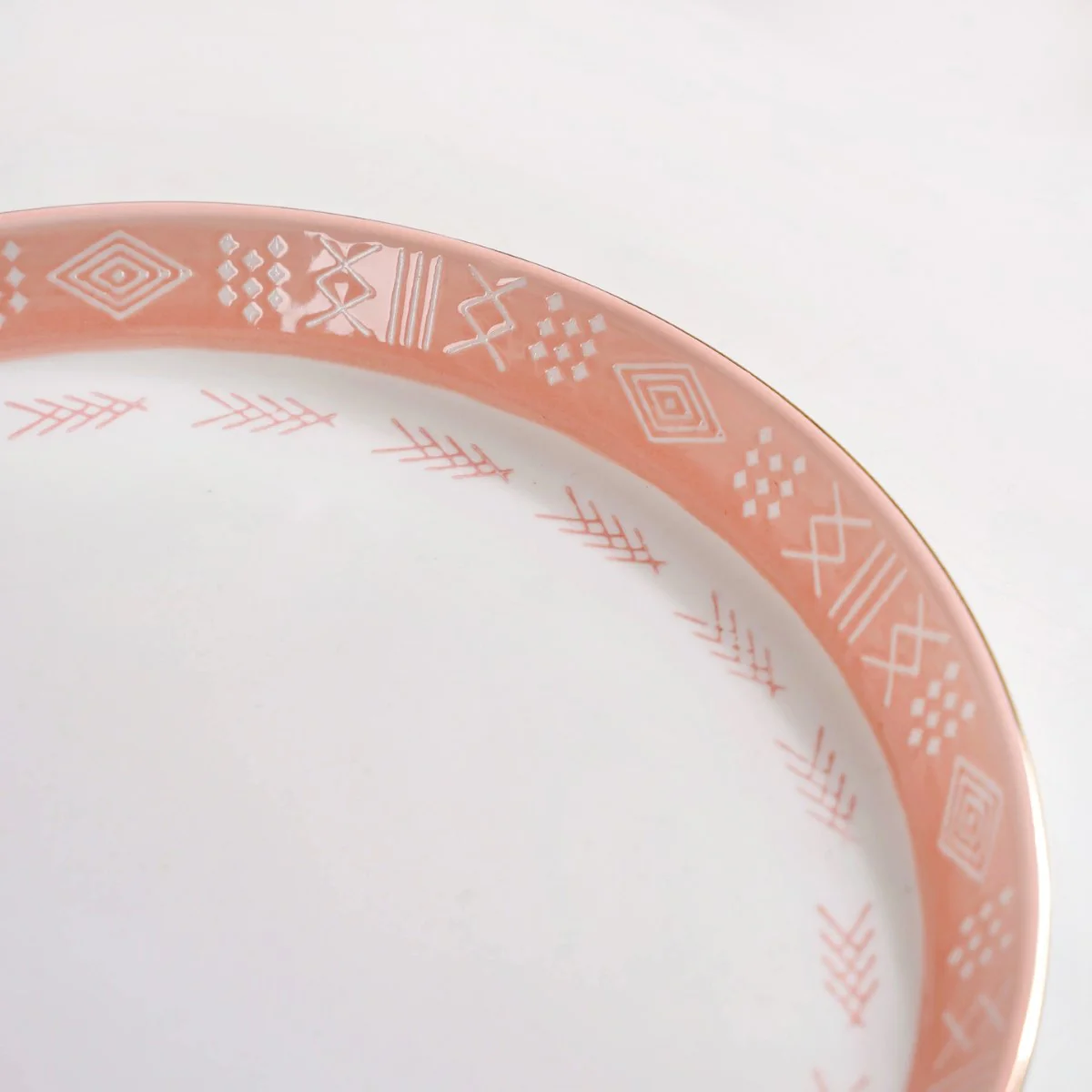 Pink Azo Dinner Plate Set Of 4 10 Inch - Image 7