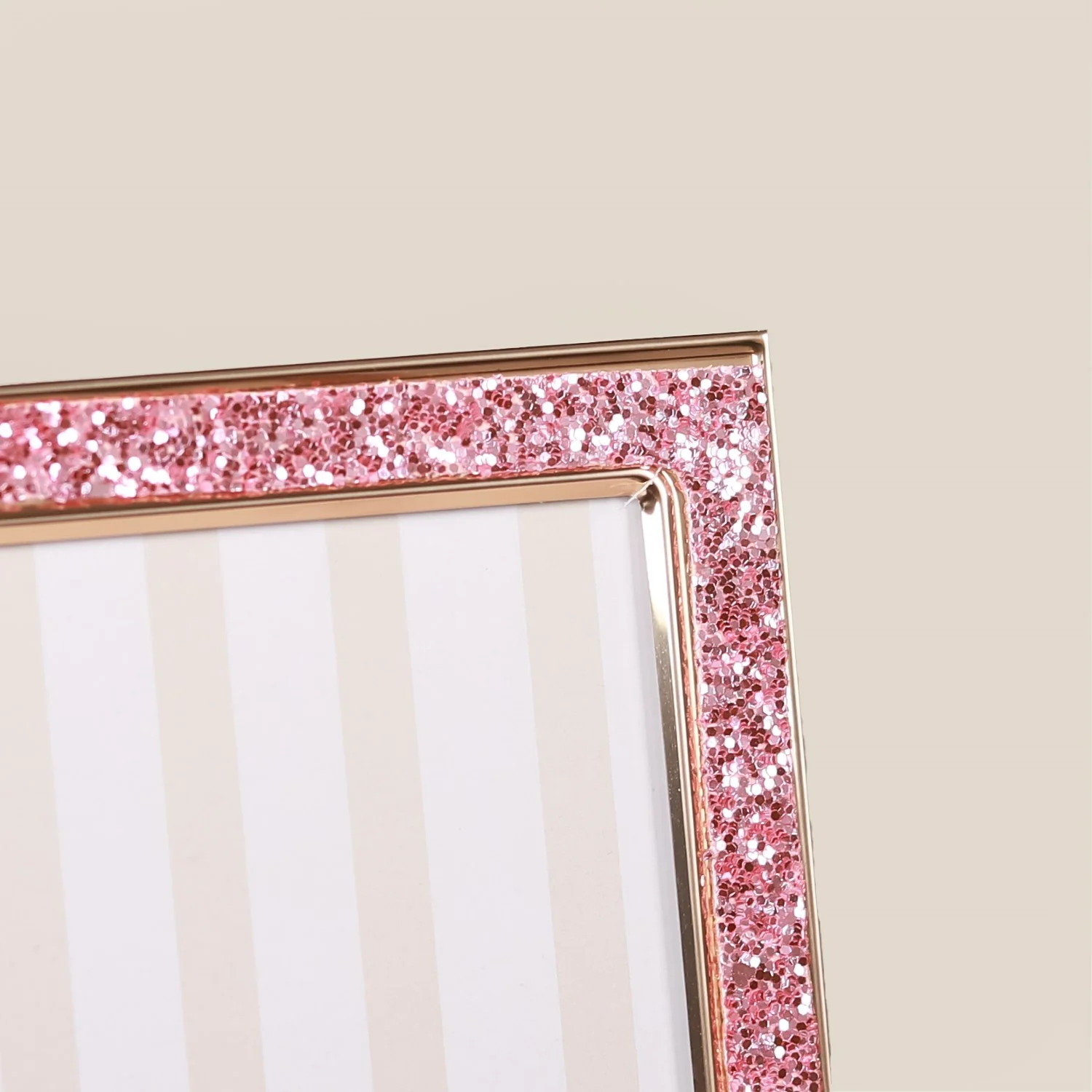 Pink Glitter Photo Frame 7.5"x6" - Image 7