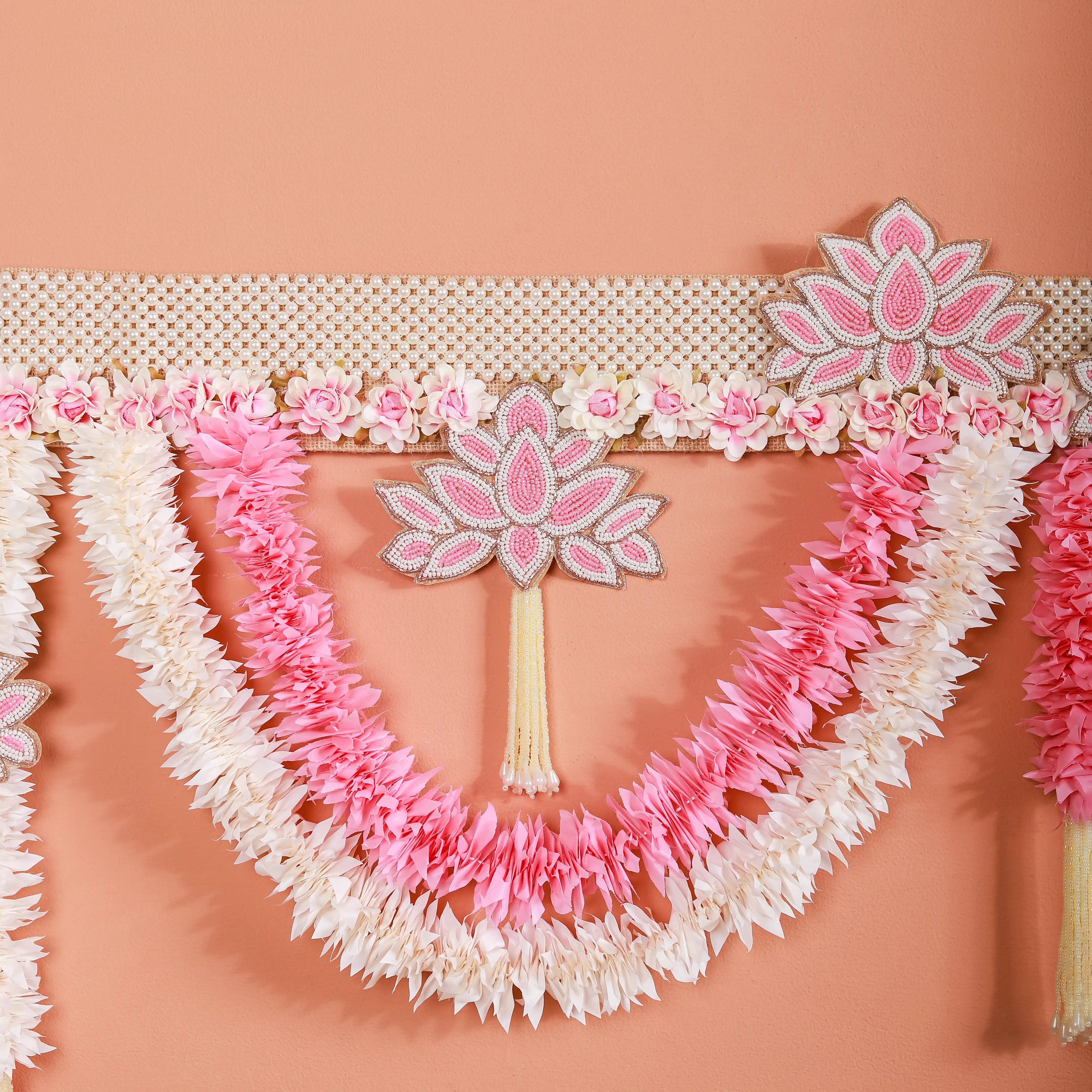 Pink Lotus Toran - Image 5