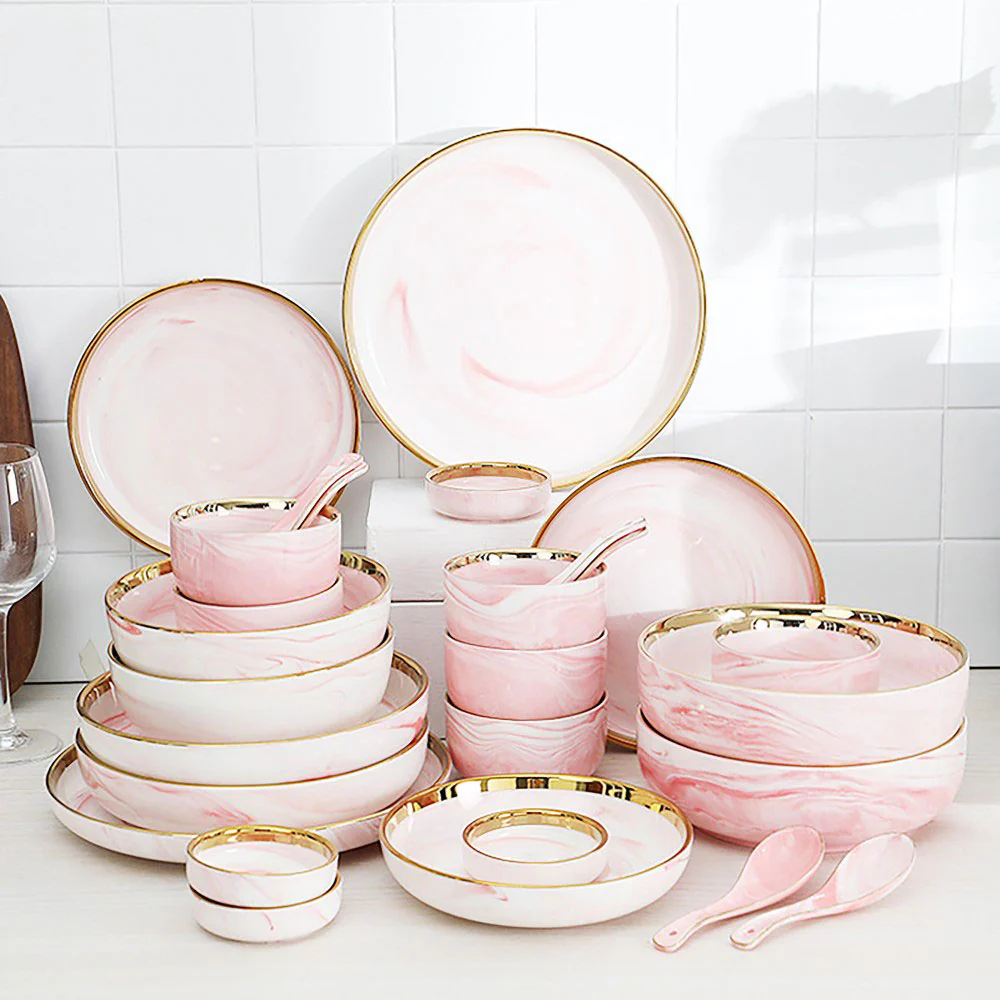 Pink Marble Soup Spoon - Image 6