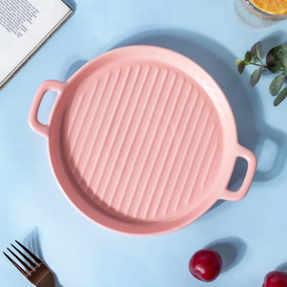 Pink Oven Plate Large - Image 5