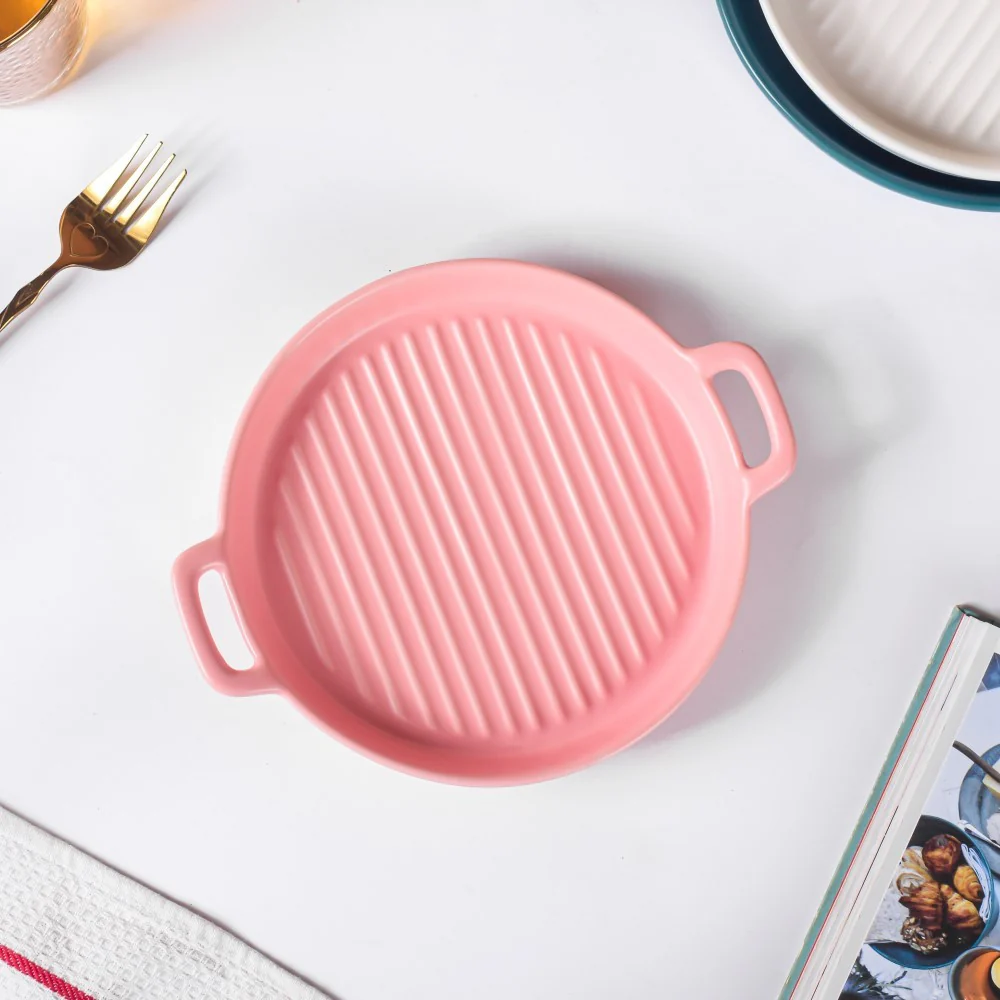 Pink Oven Plate Small - Image 4