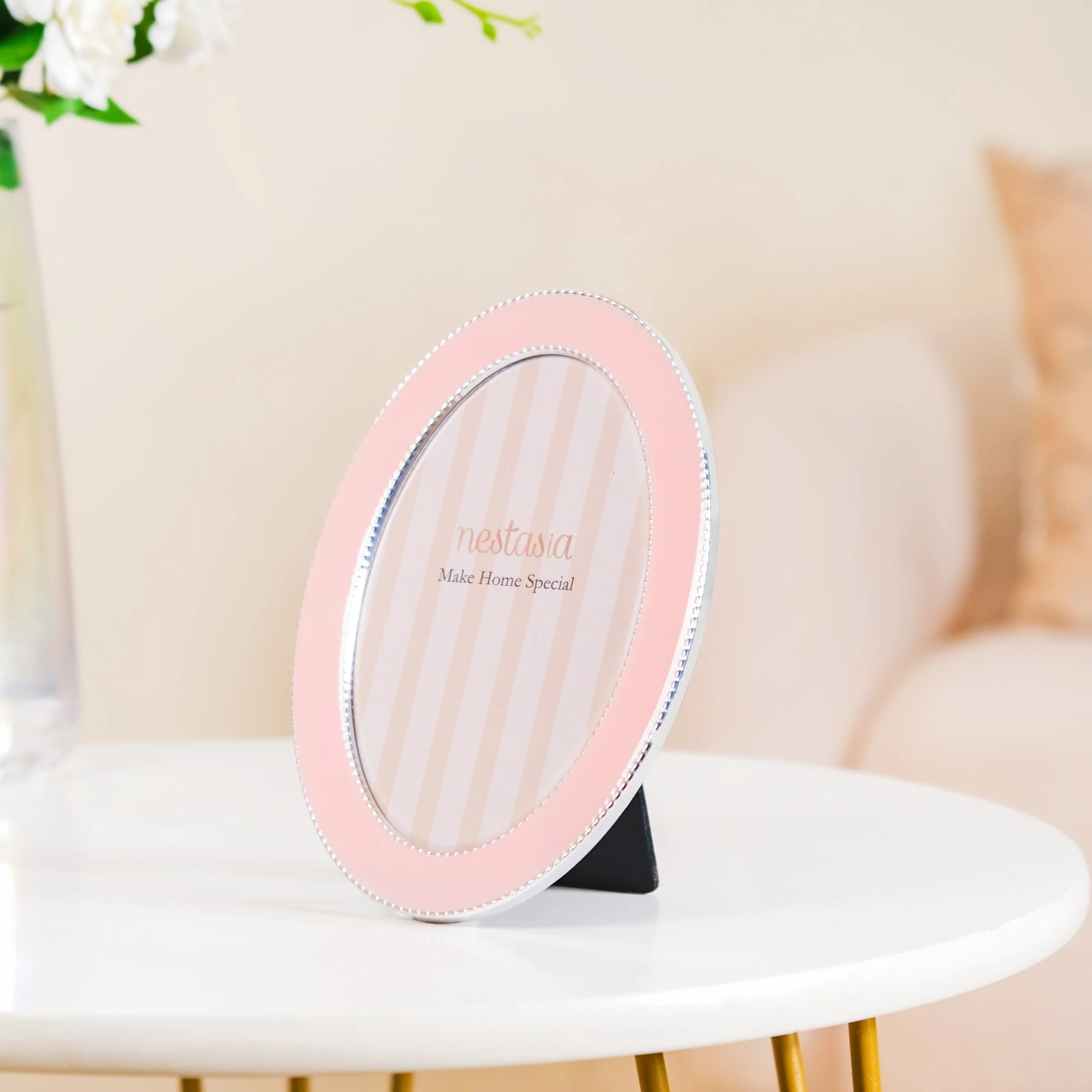 Pink Paradise Oval Photo Frame 7"x5" - Image 8