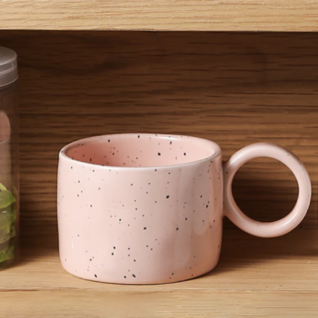 Pink Speckled Mug - Image 3