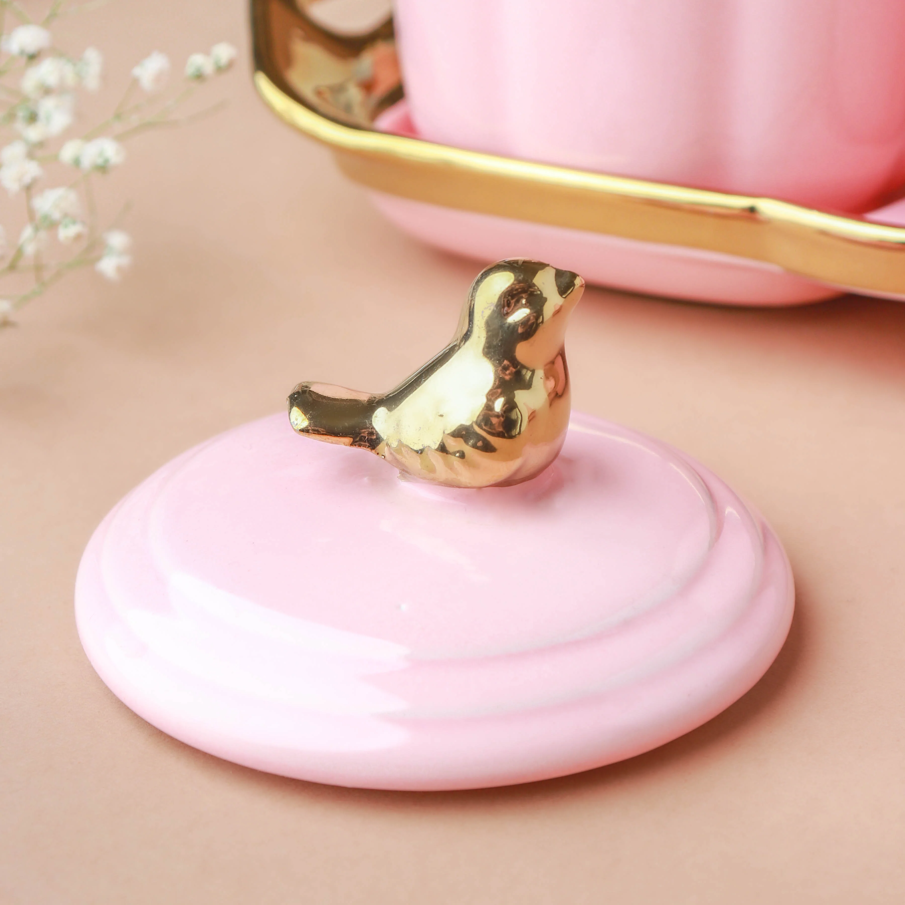 Pink Vintage Spice Jar Set of 3 - Image 5