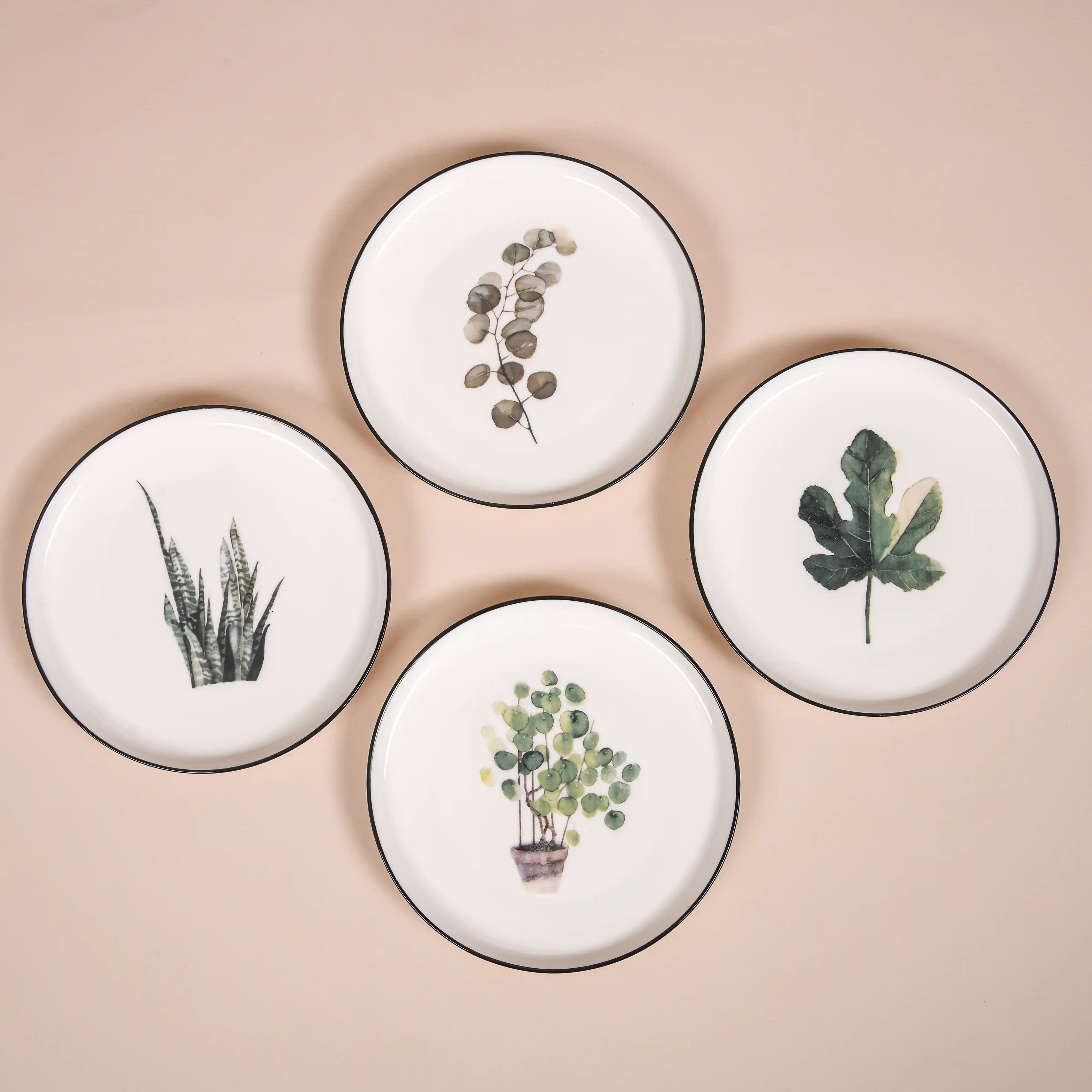 Plates Tea Light Gift Set of 7 - Image 3