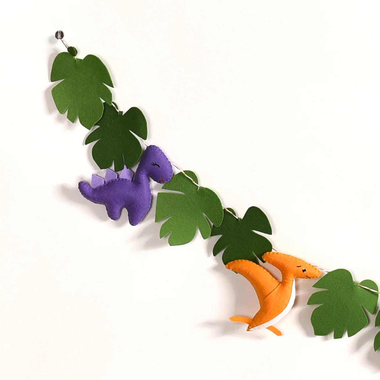 Playful Dinosaur Nursery Bunting For Room Decor - Image 3