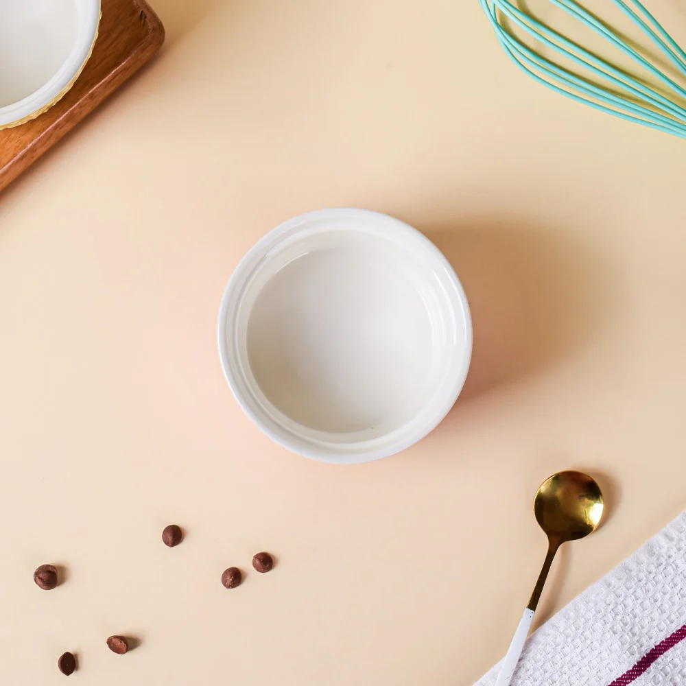 Playful Pink Textured Pudding Bowl - Image 6
