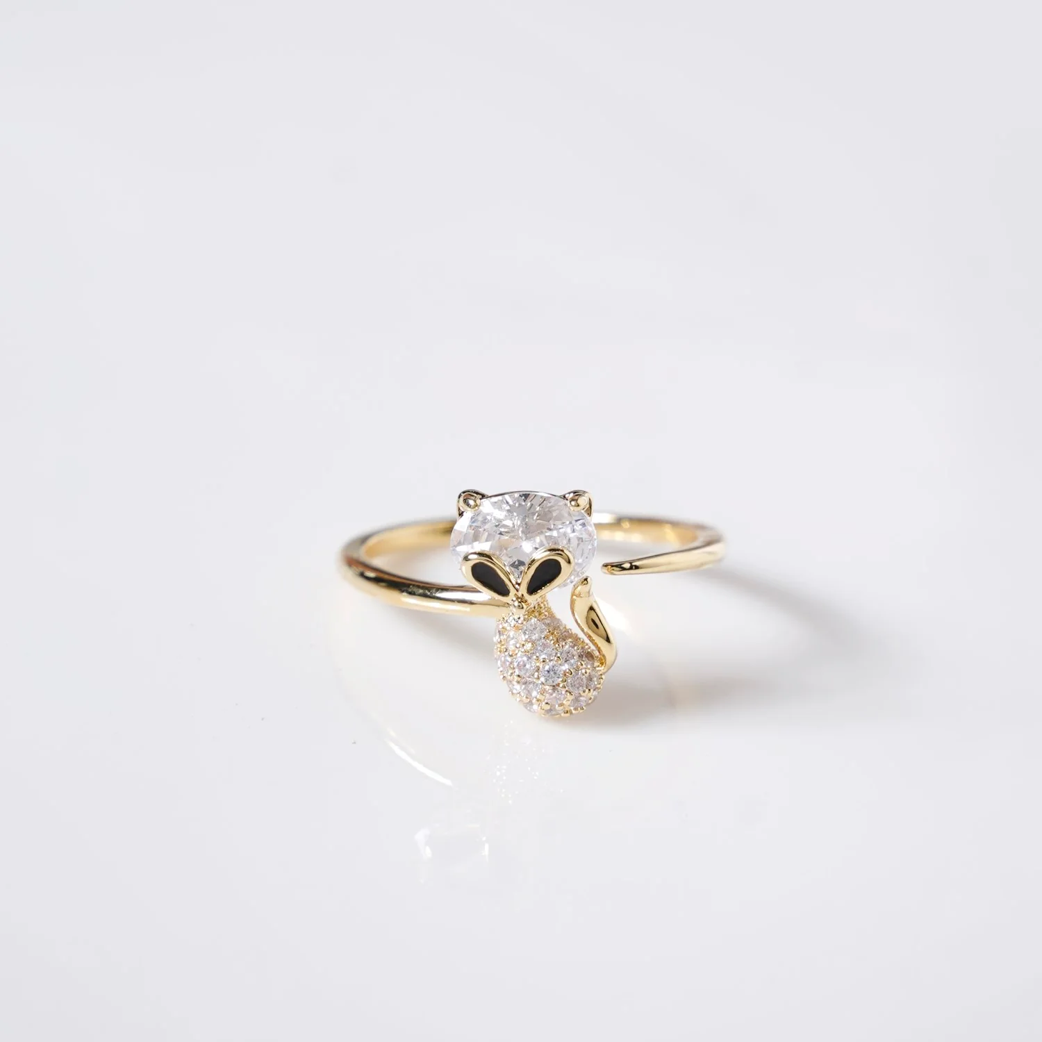 Playful Whiskers Gold Ring - Image 5