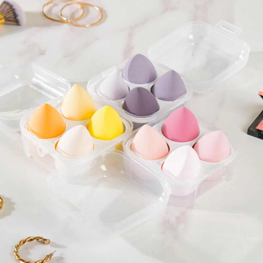 Plush Beauty Blender Multicolor Set of 4 - Image 11