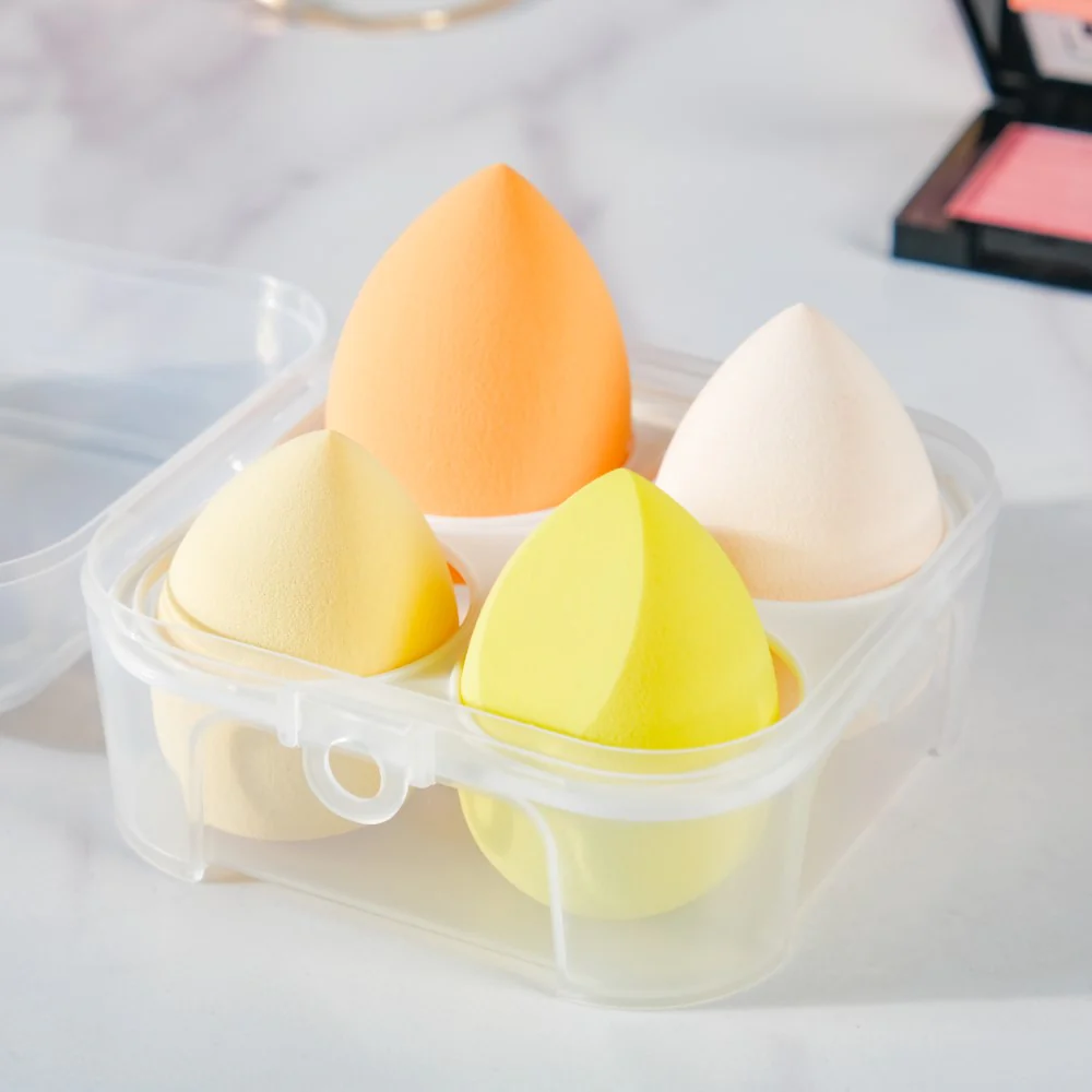 Plush Beauty Blender Multicolor Set of 4 - Image 6
