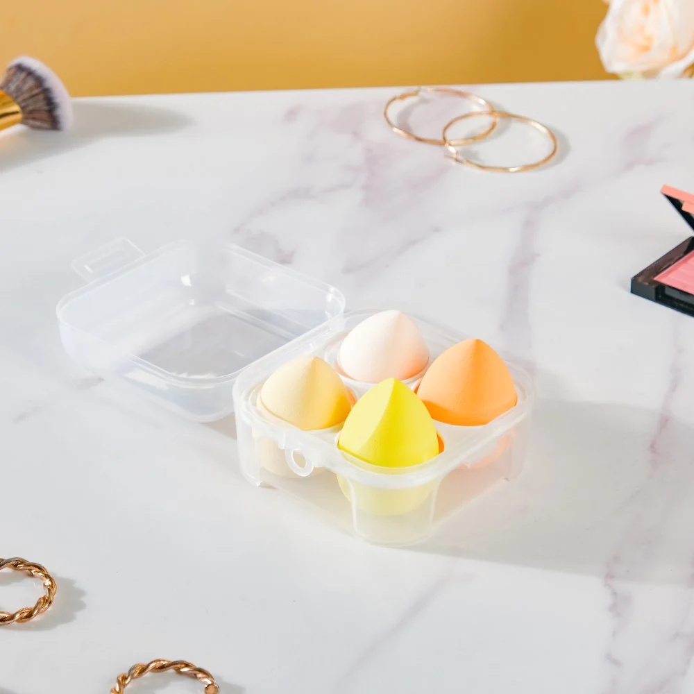 Plush Beauty Blender Multicolor Set of 4 - Image 8