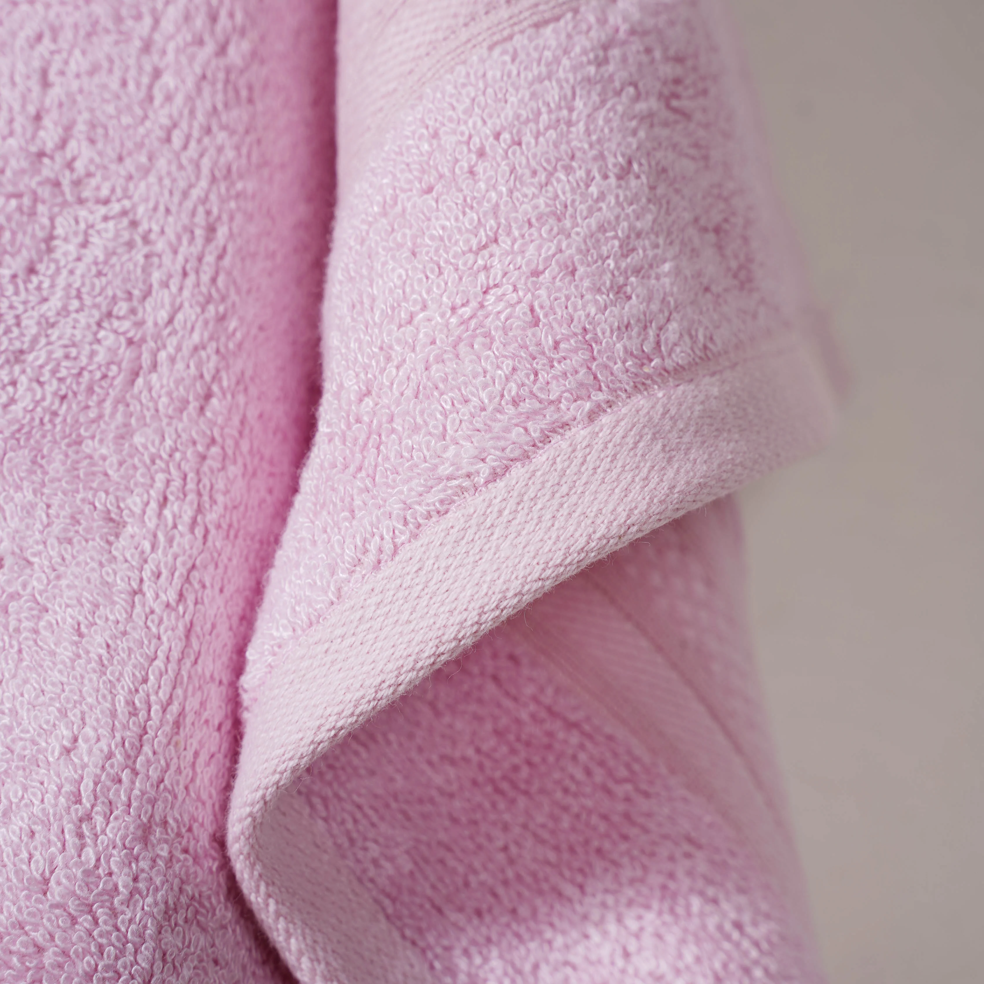 Plushy Bamboo Towel Set of 2 Pink - Image 7