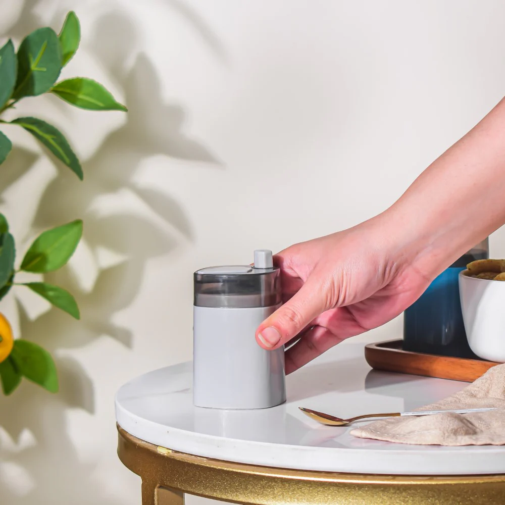 Pop-Up Toothpick Holder Dispenser Grey - Image 2