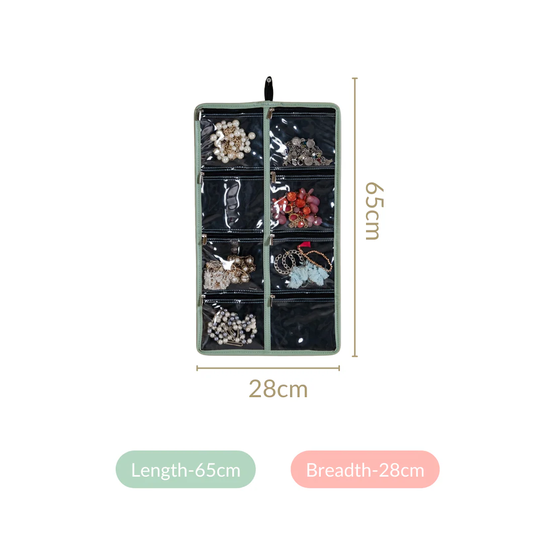 Portable Green Jewellery Organizer - Image 7