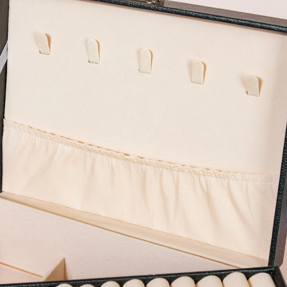 Portable Jewellery Organiser Black - Image 11