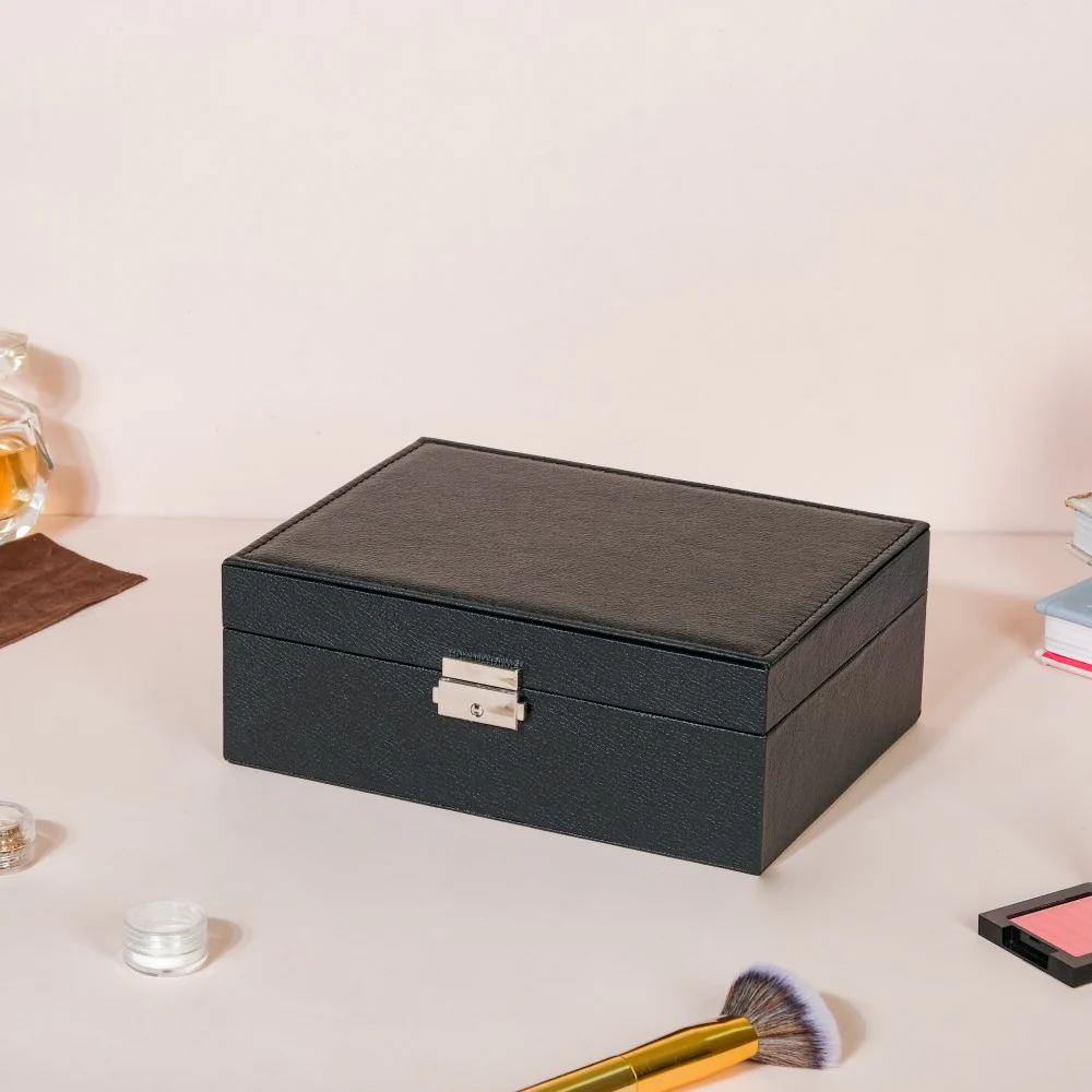 Portable Jewellery Organiser Black - Image 15